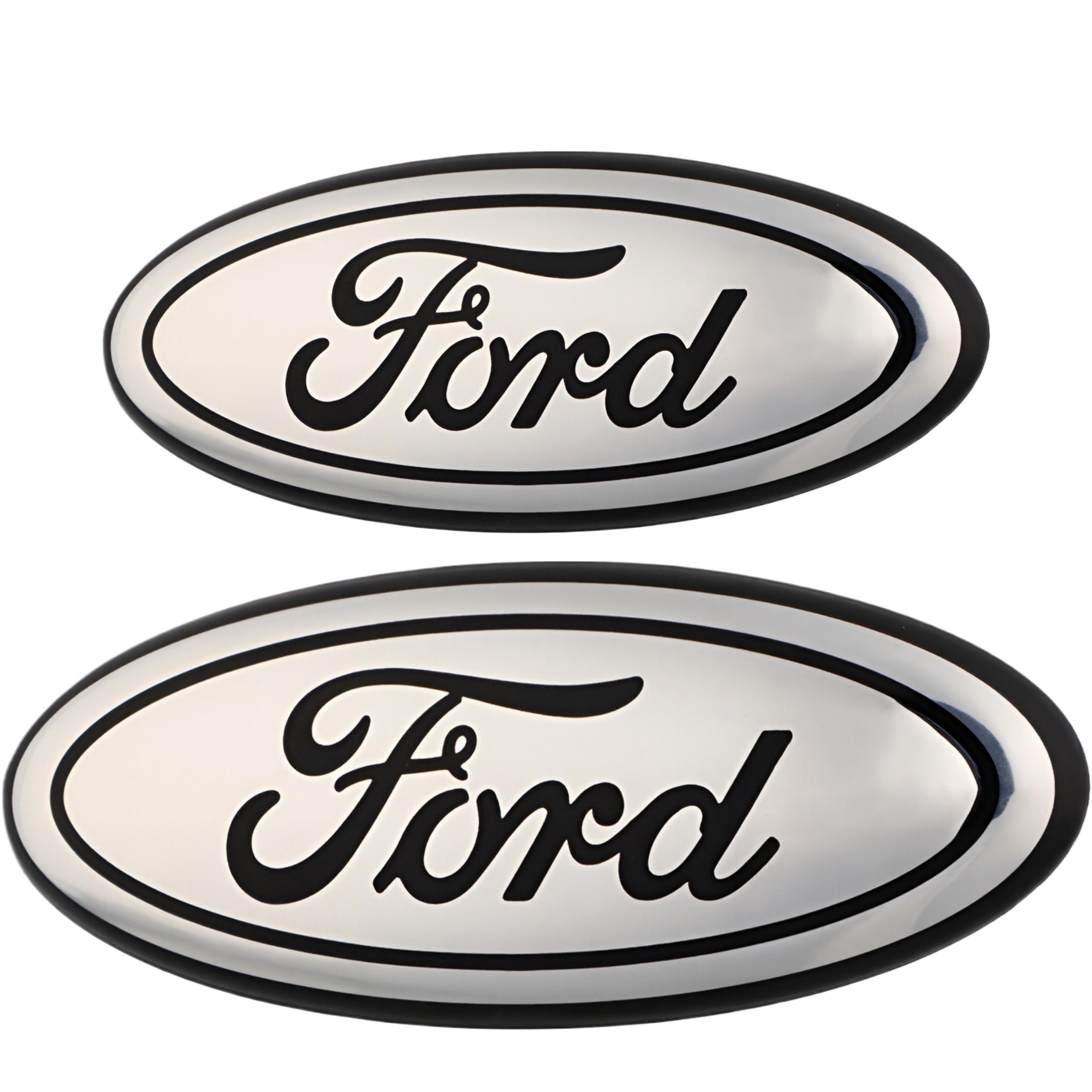 Ford Emblem Overlay | Chrome