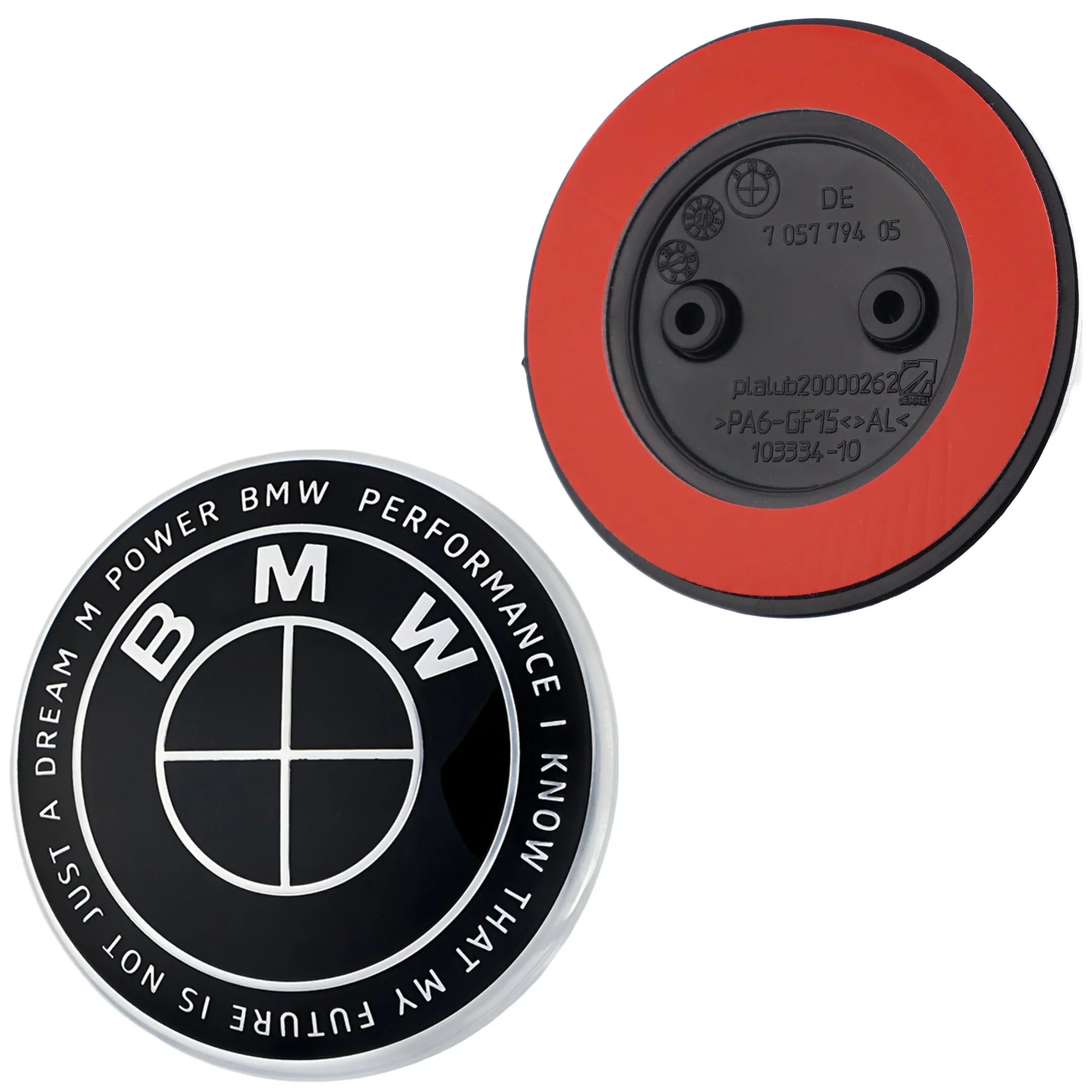 BMW 50. Jubiläumsabzeichen | Voll Schwarz