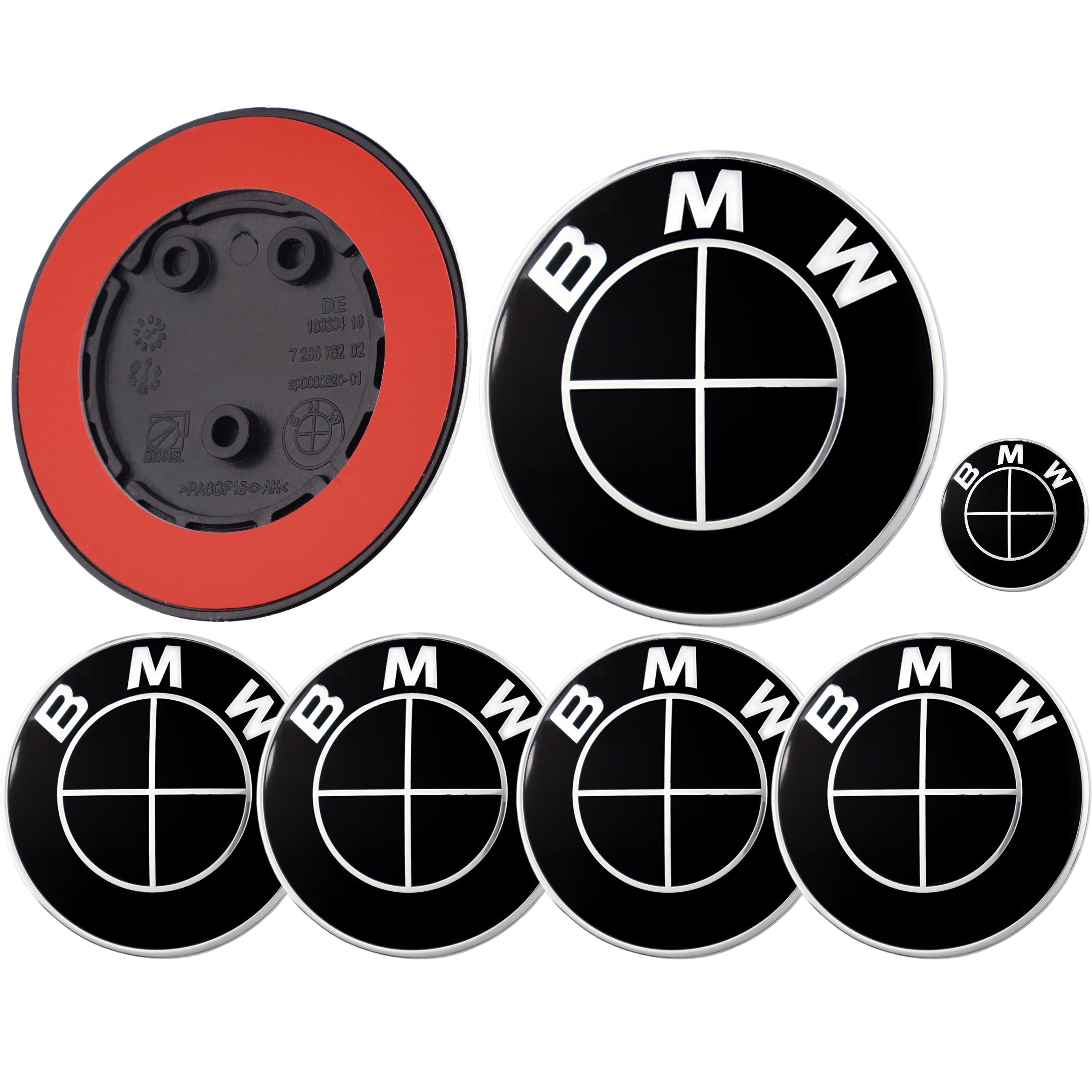 BMW Badge | Full Black