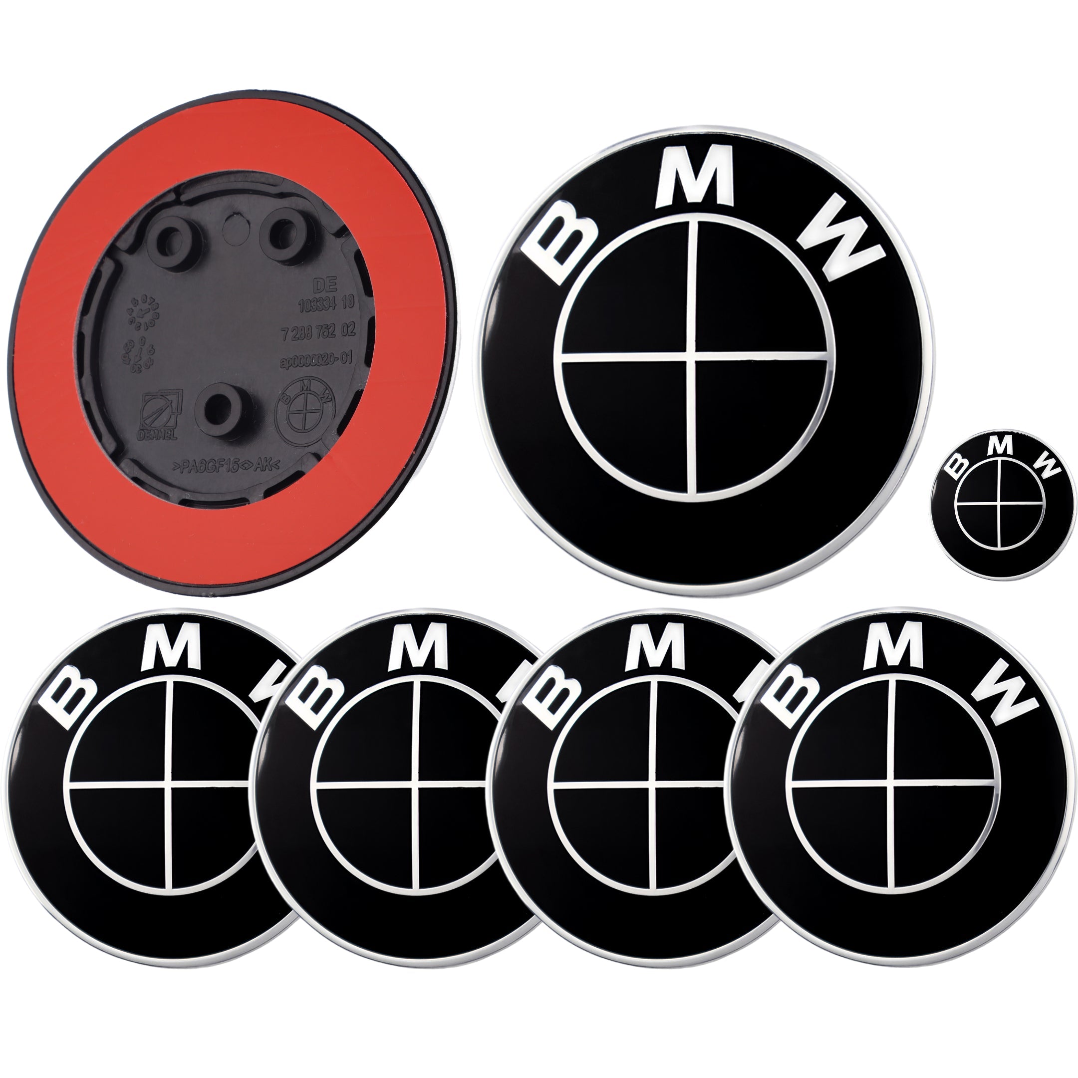 BMW Badge | Full Black