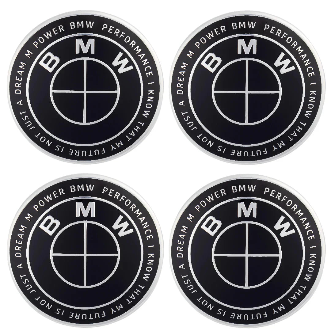 BMW 50. Jubiläumsabzeichen | Voll Schwarz