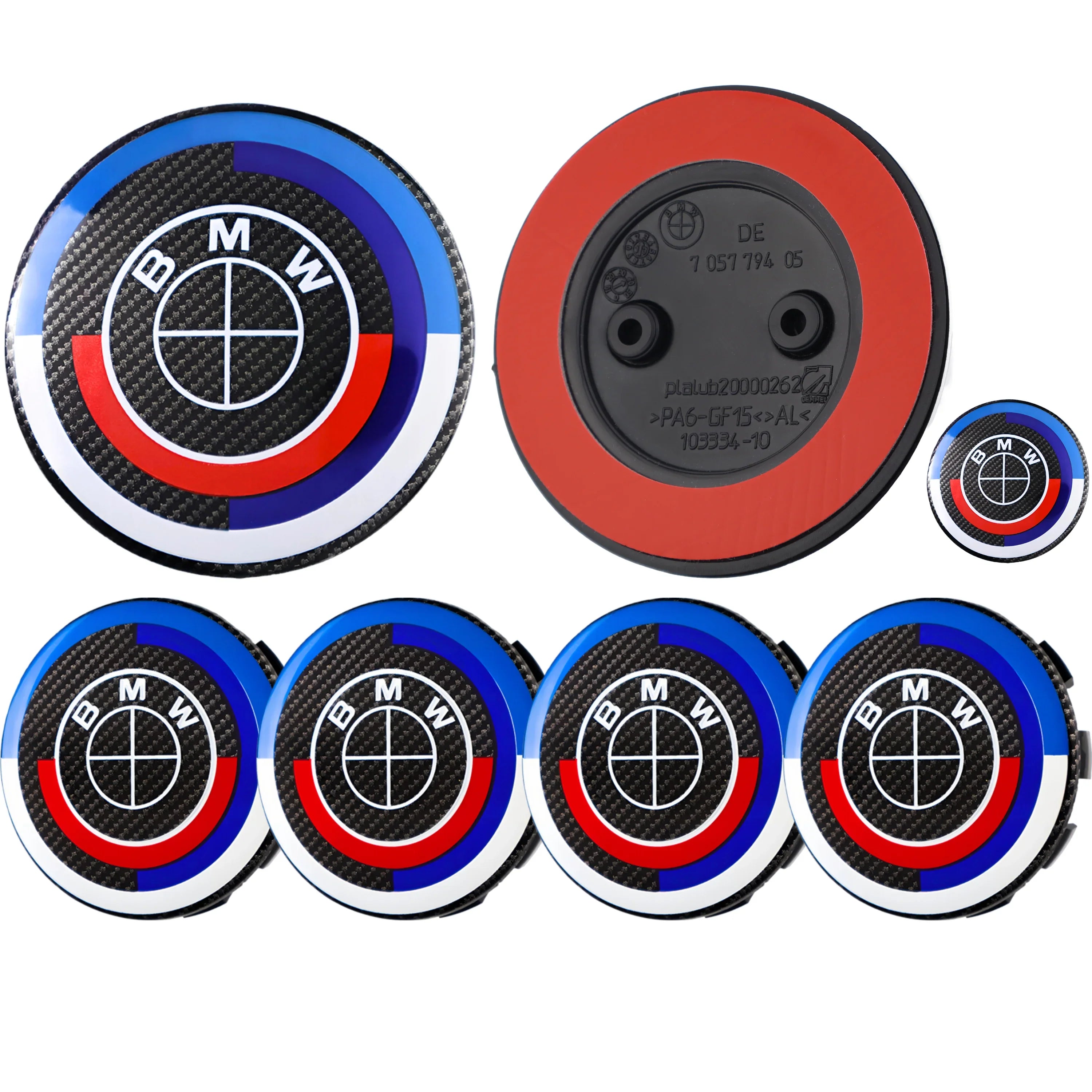 BMW 50th Anniversary Badge | Black Carbon