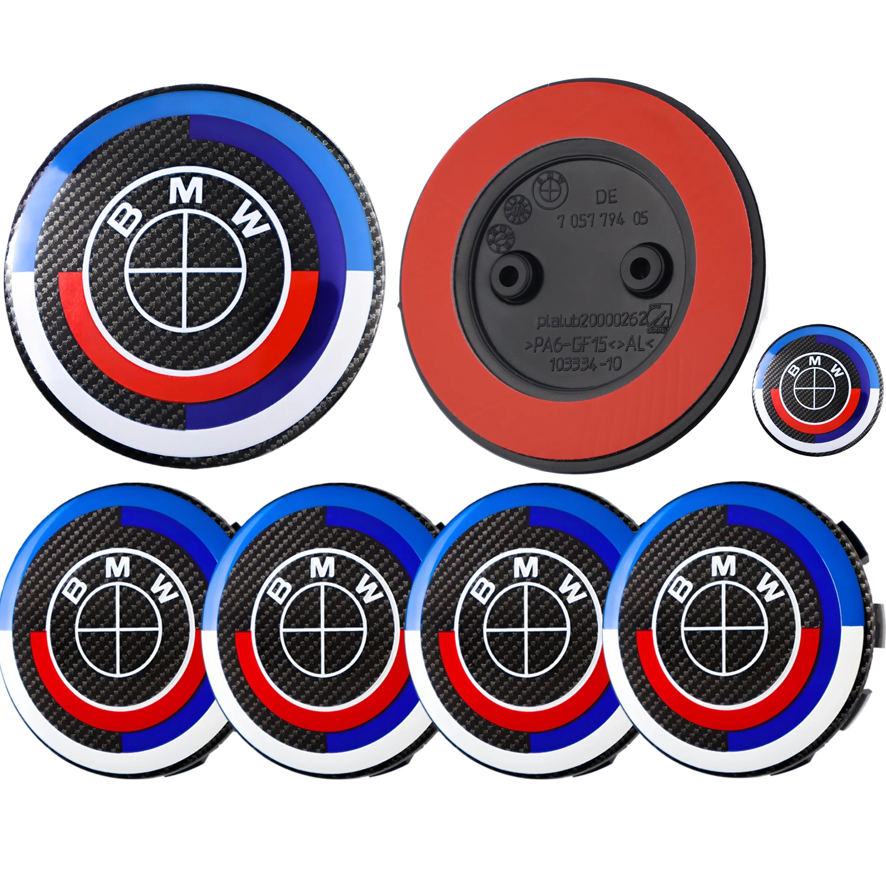 BMW 50th Anniversary Badge | Black Carbon