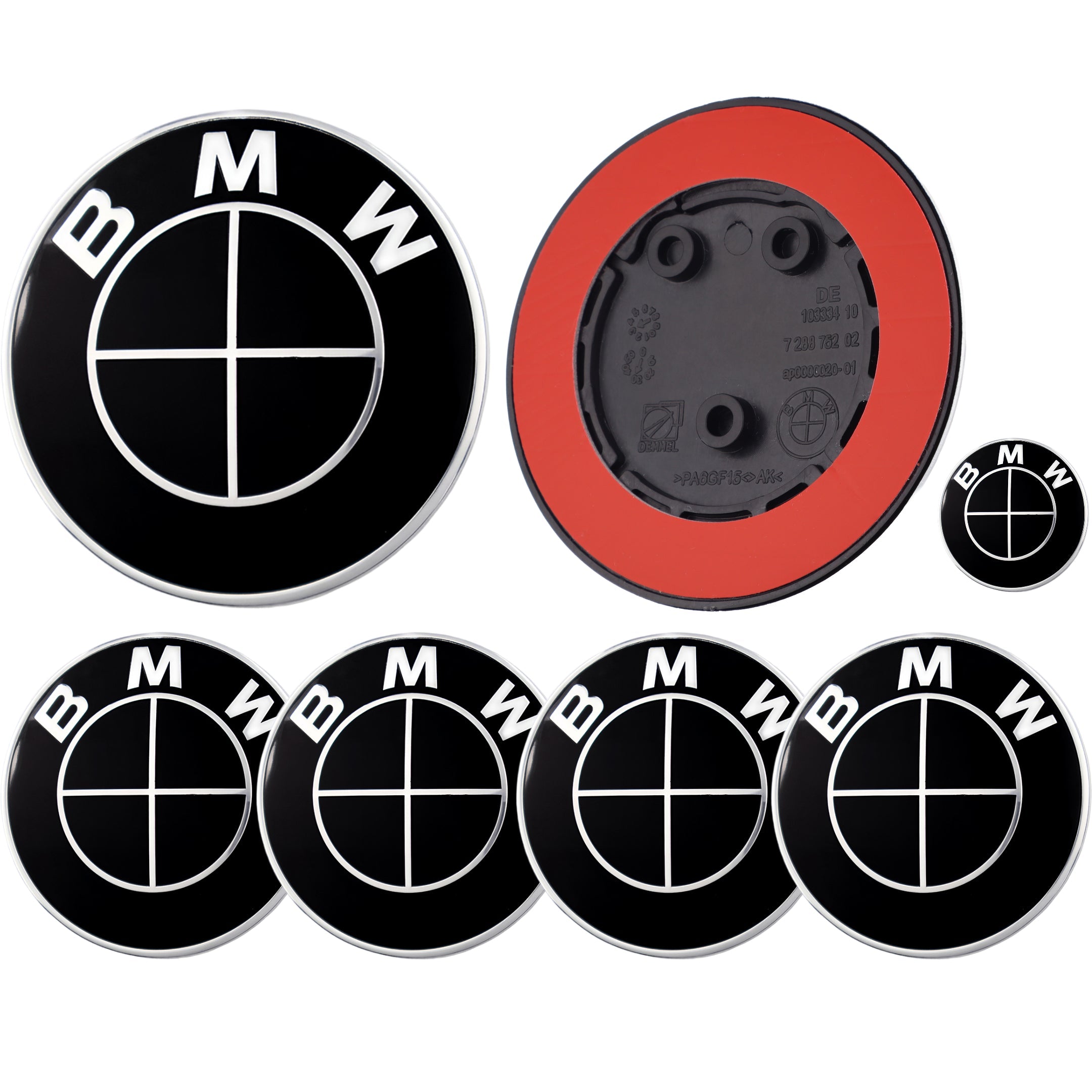 BMW Badge | Full Black