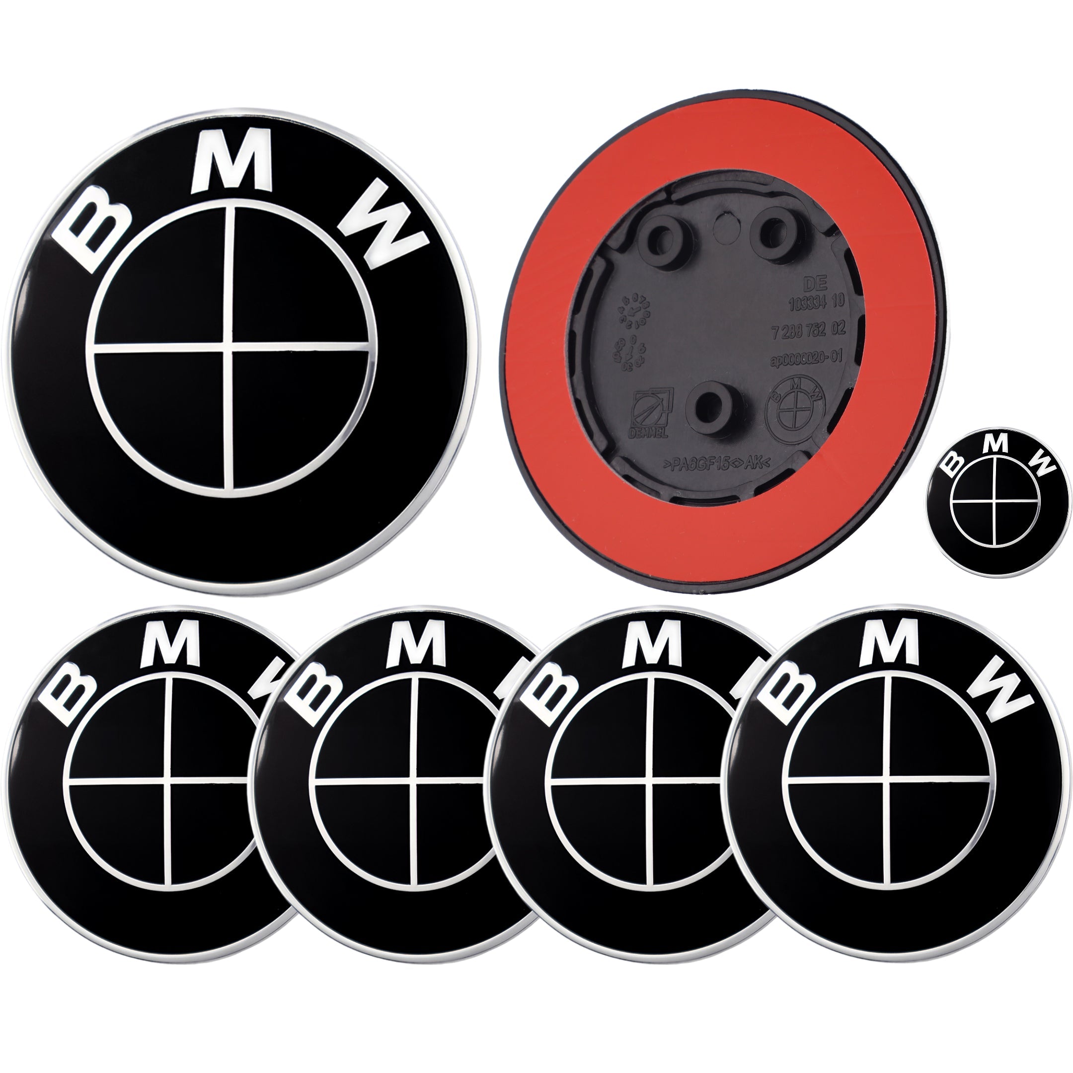 BMW Badge | Full Black