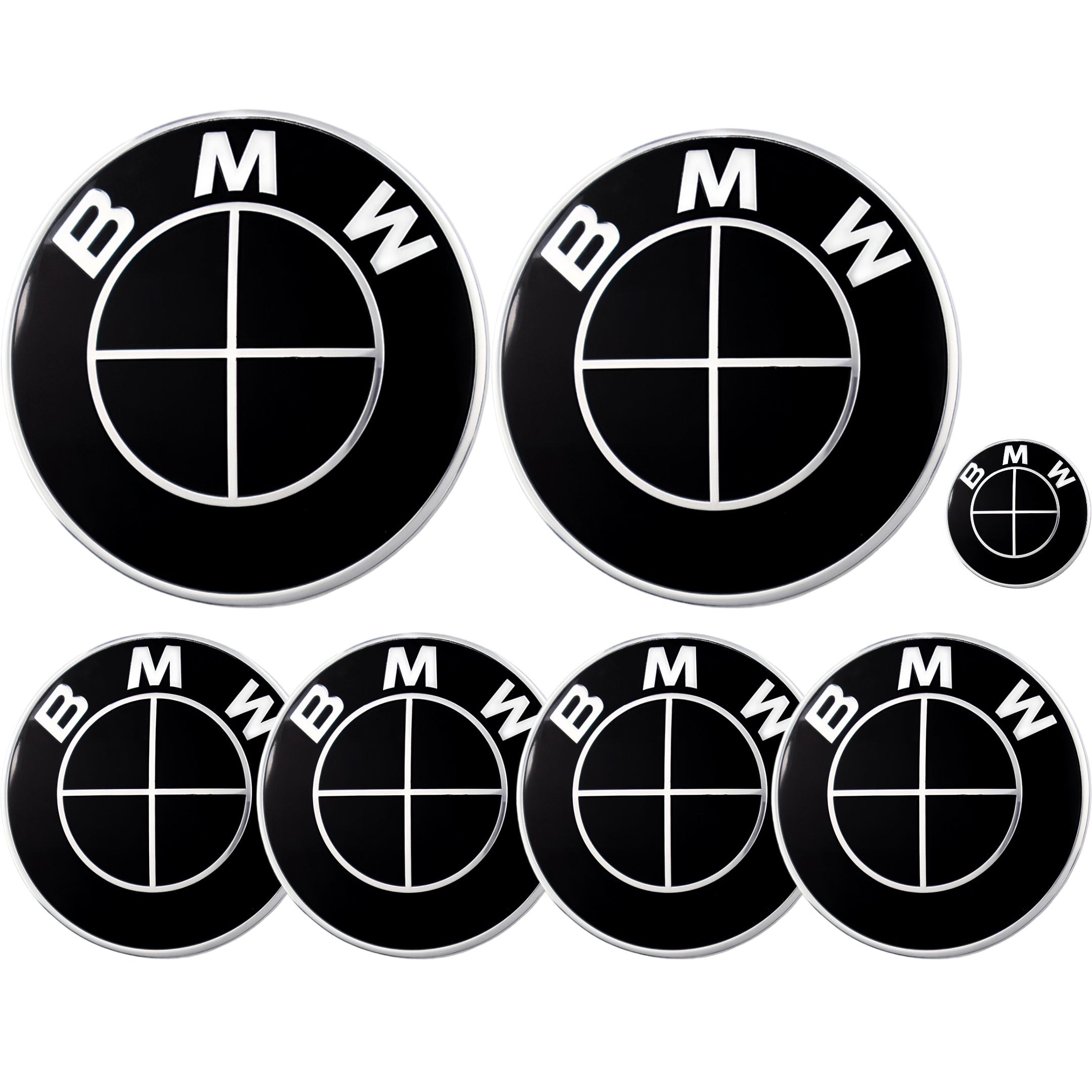 BMW Badge | Full Black