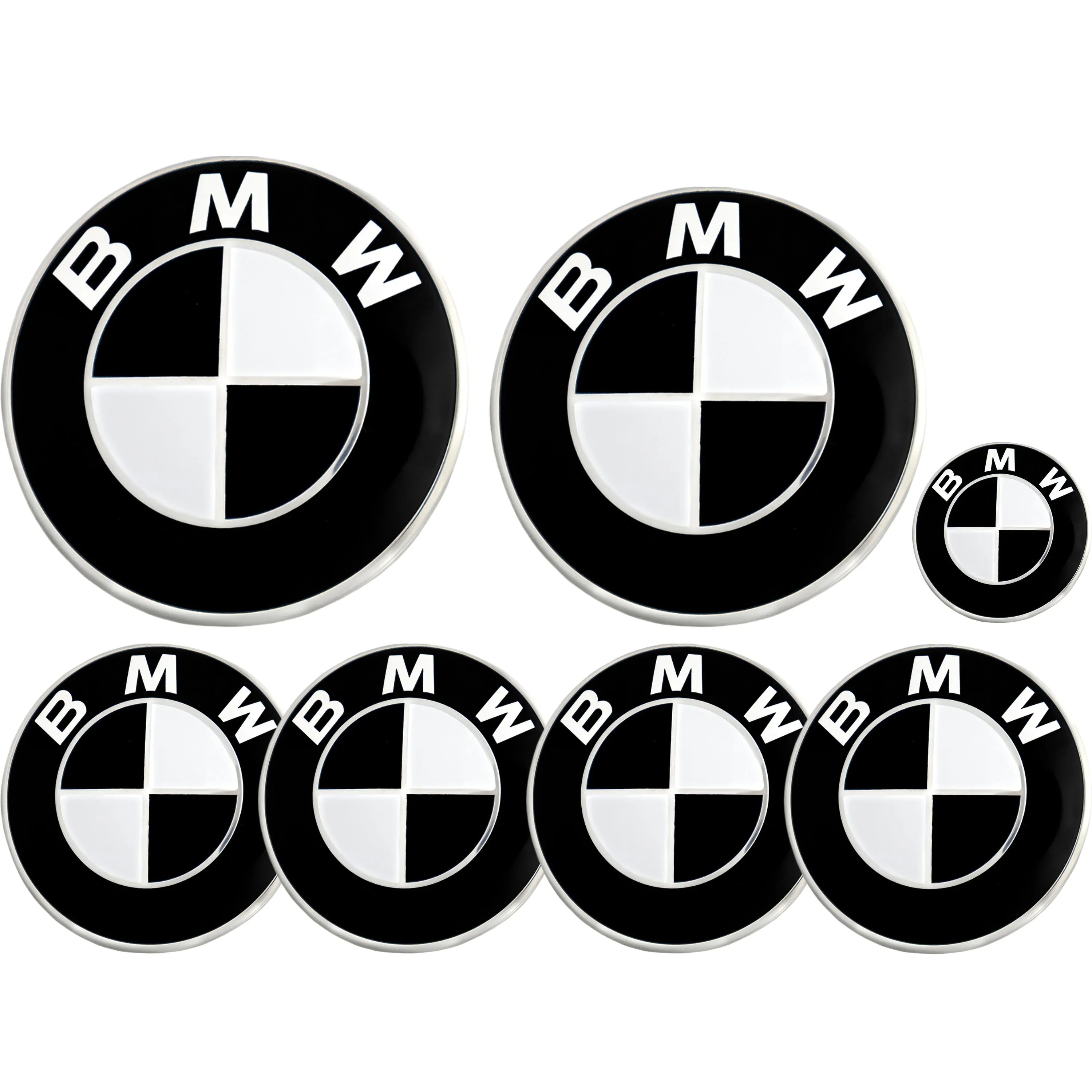 BMW Badge | Black & White