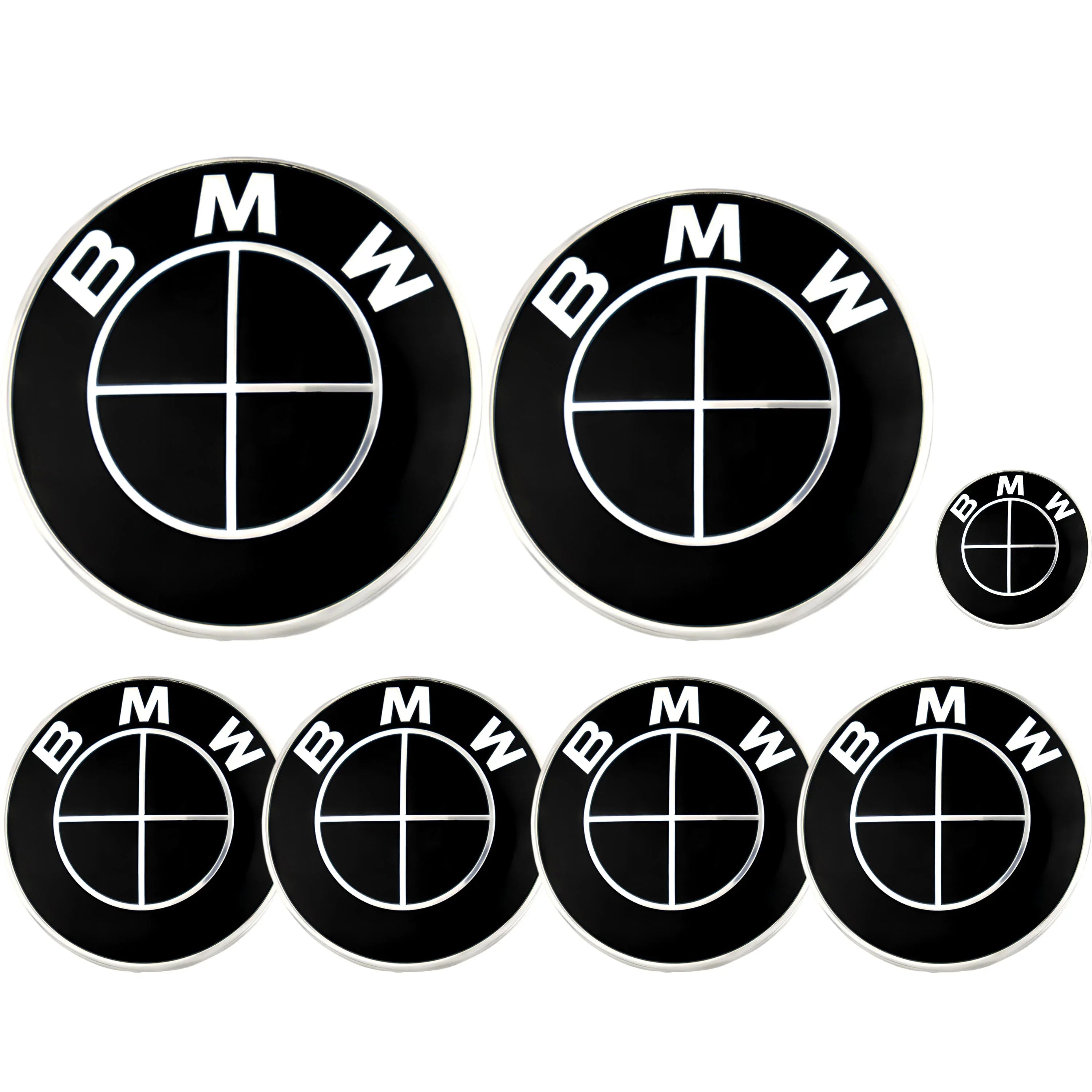 BMW Badge | Full Black