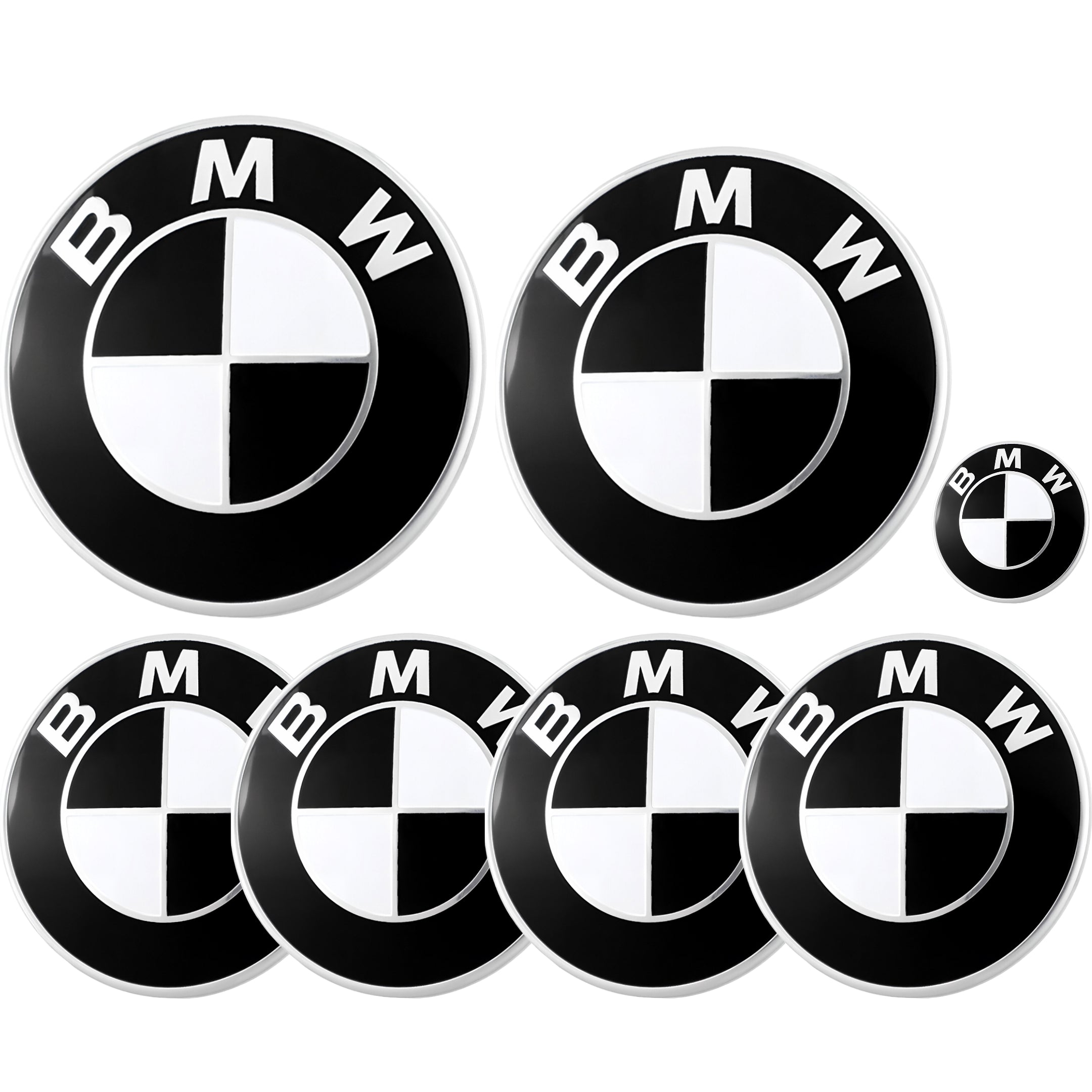 BMW Badge | Black & White