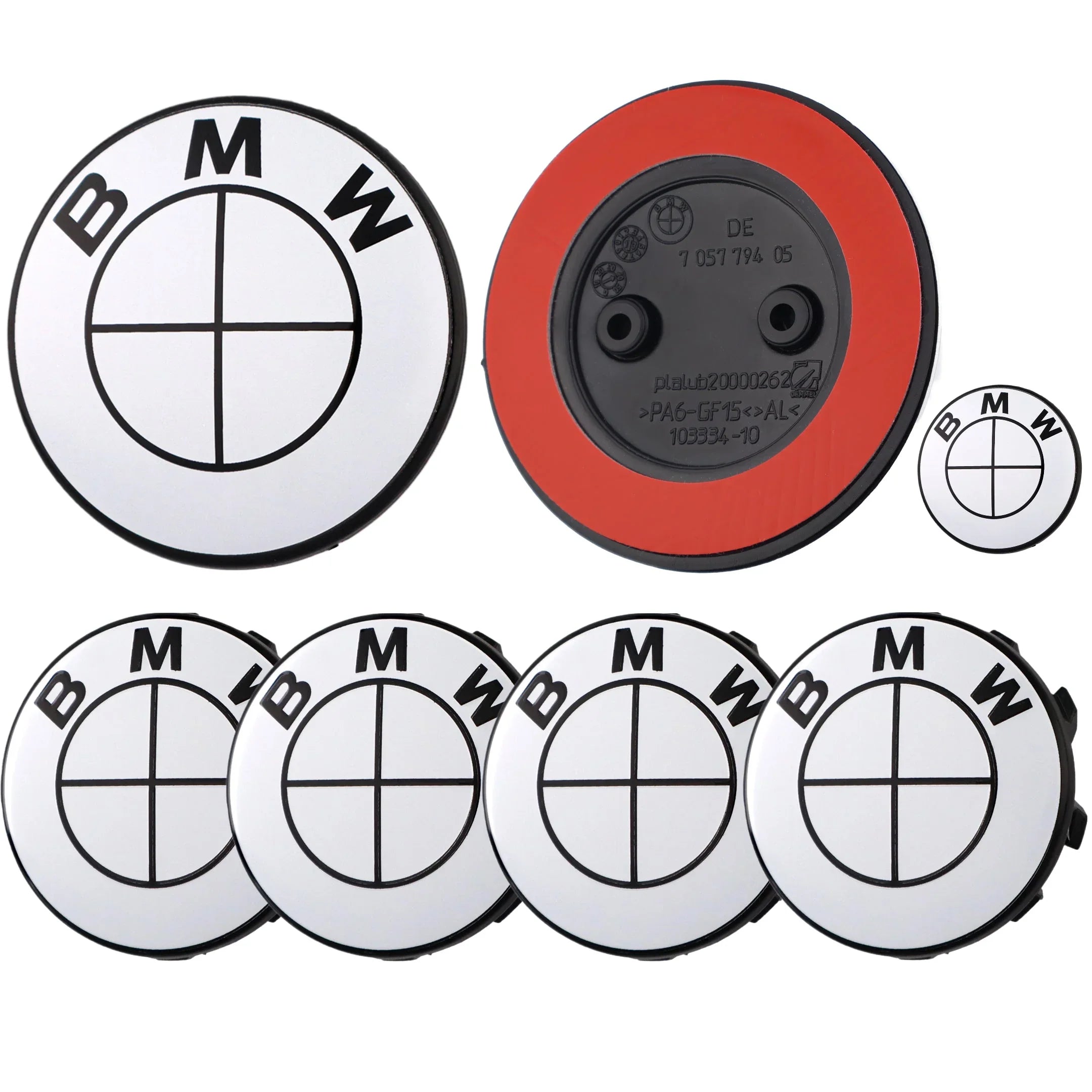 BMW Badge | Gloss White (New)