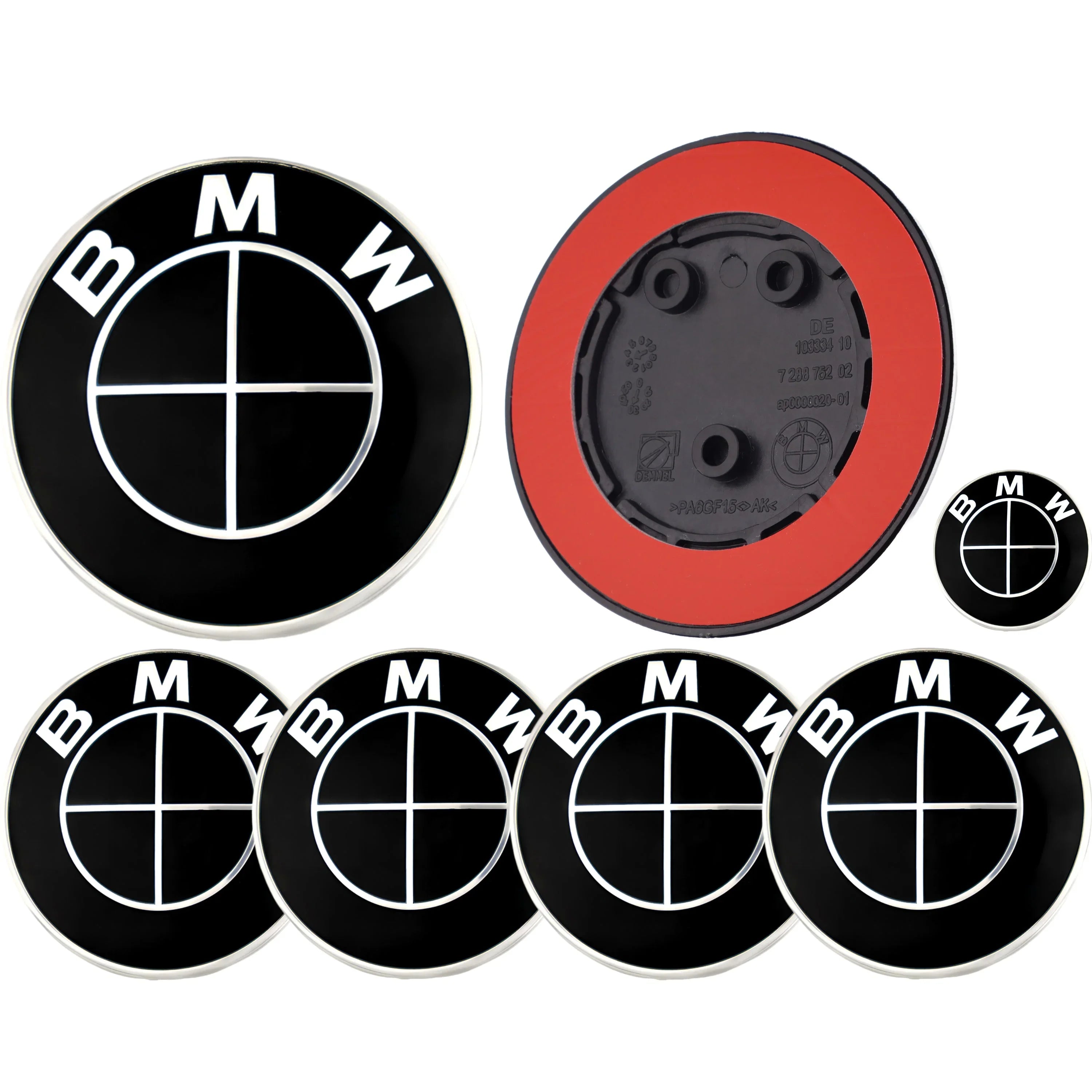 BMW Badge | Full Black