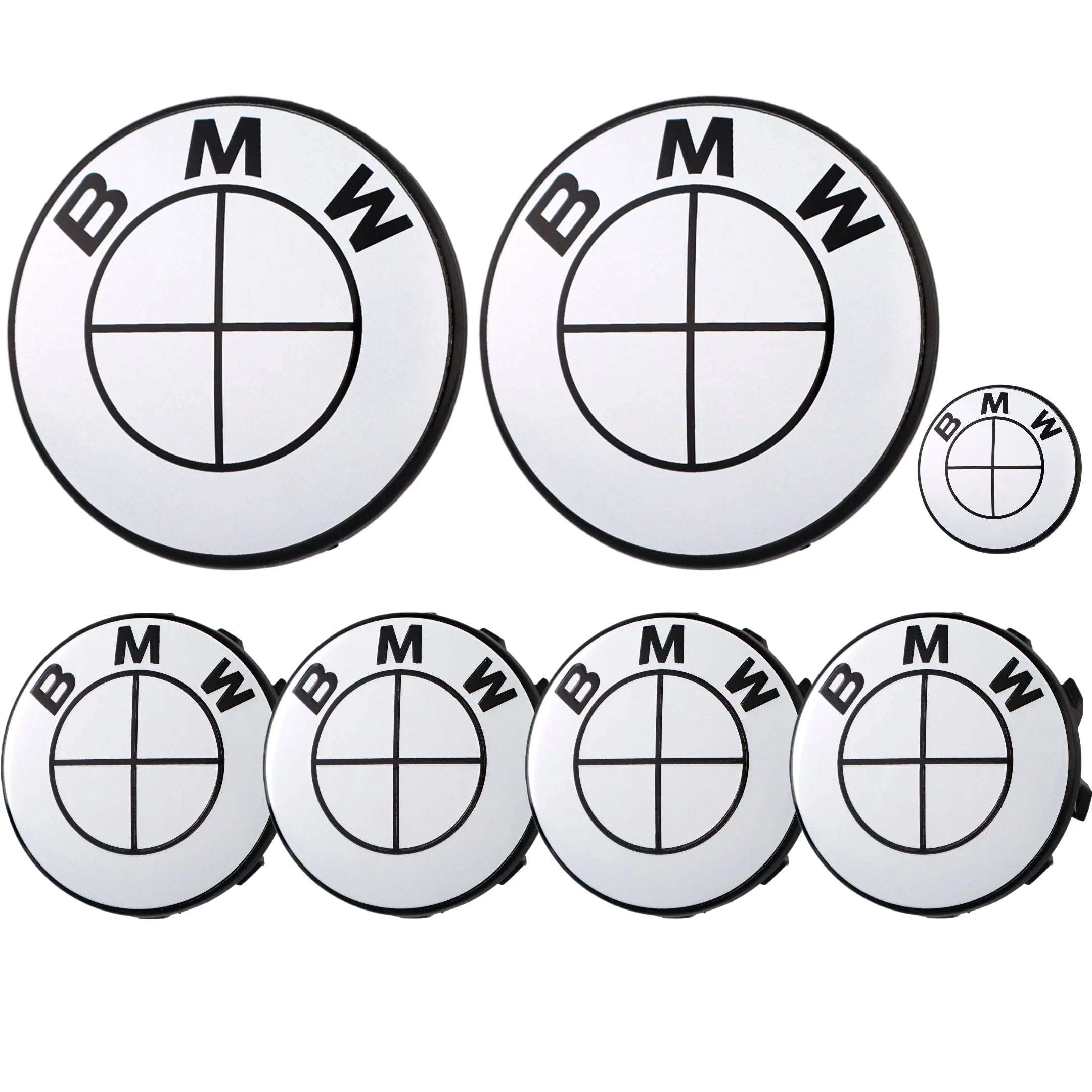 BMW Badge | Gloss White (New)