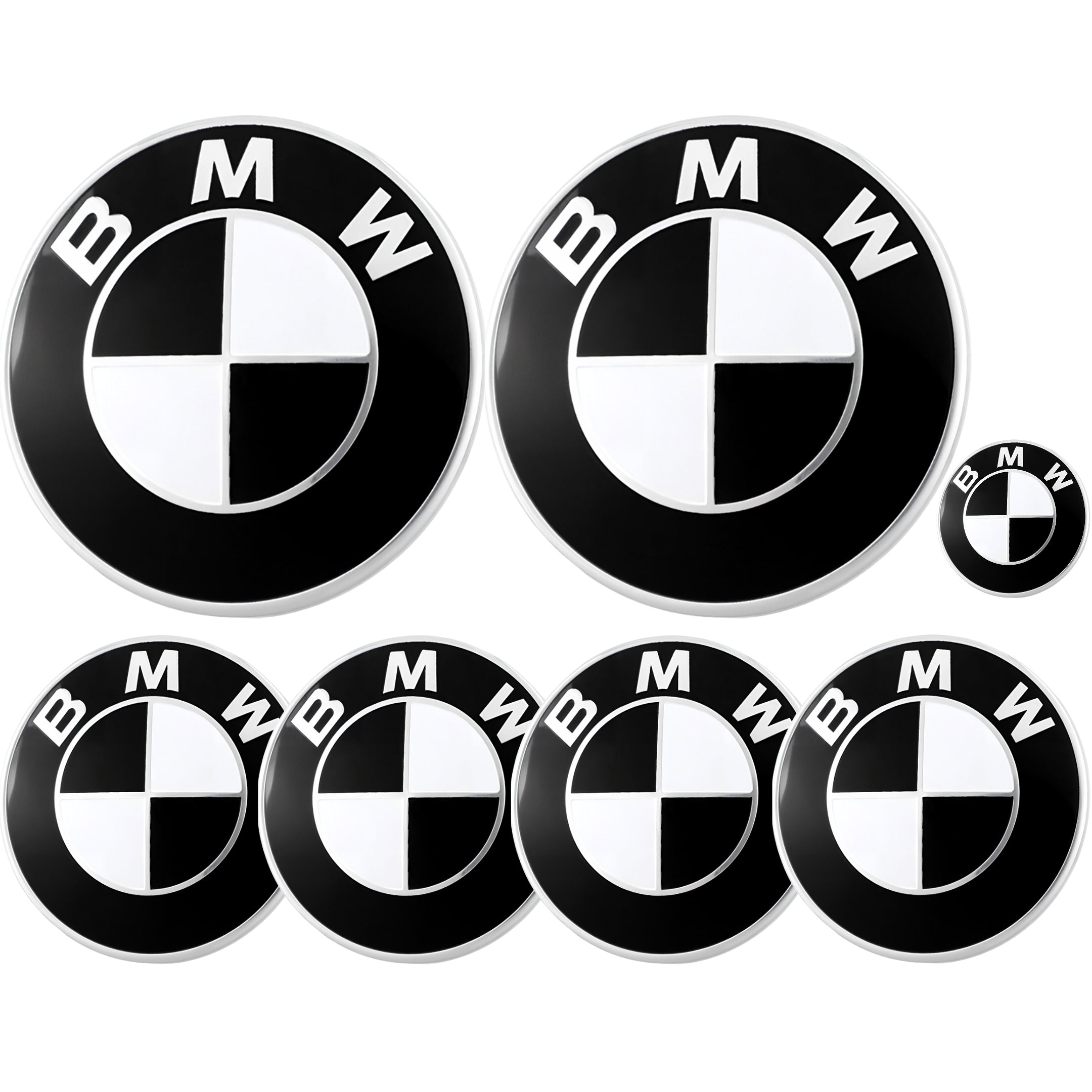 BMW Badge | Black & White