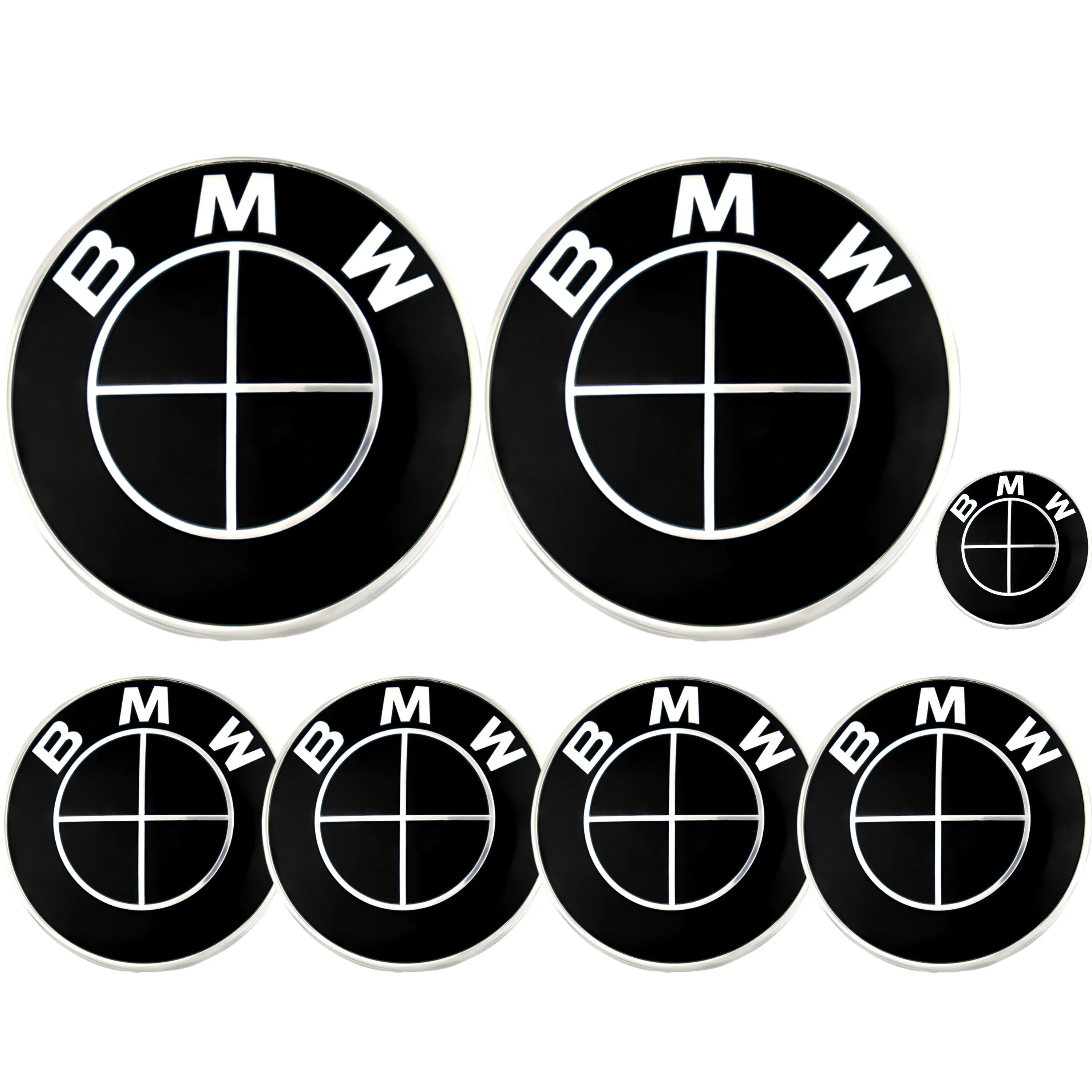 BMW Badge | Full Black