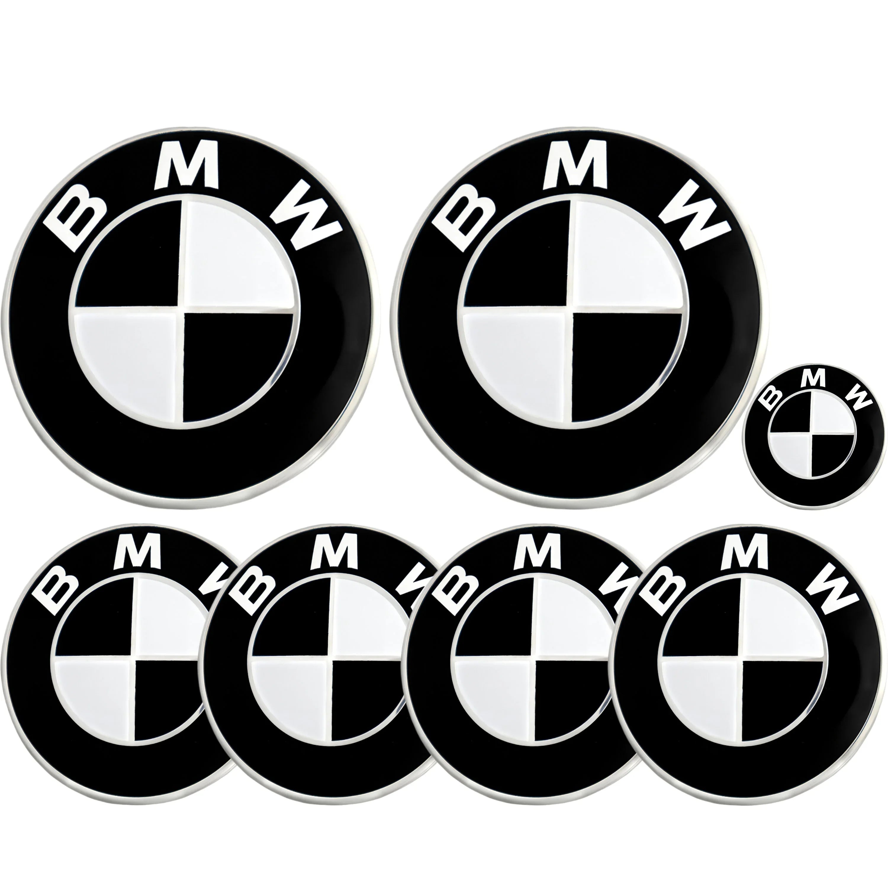 BMW Badge | Black & White