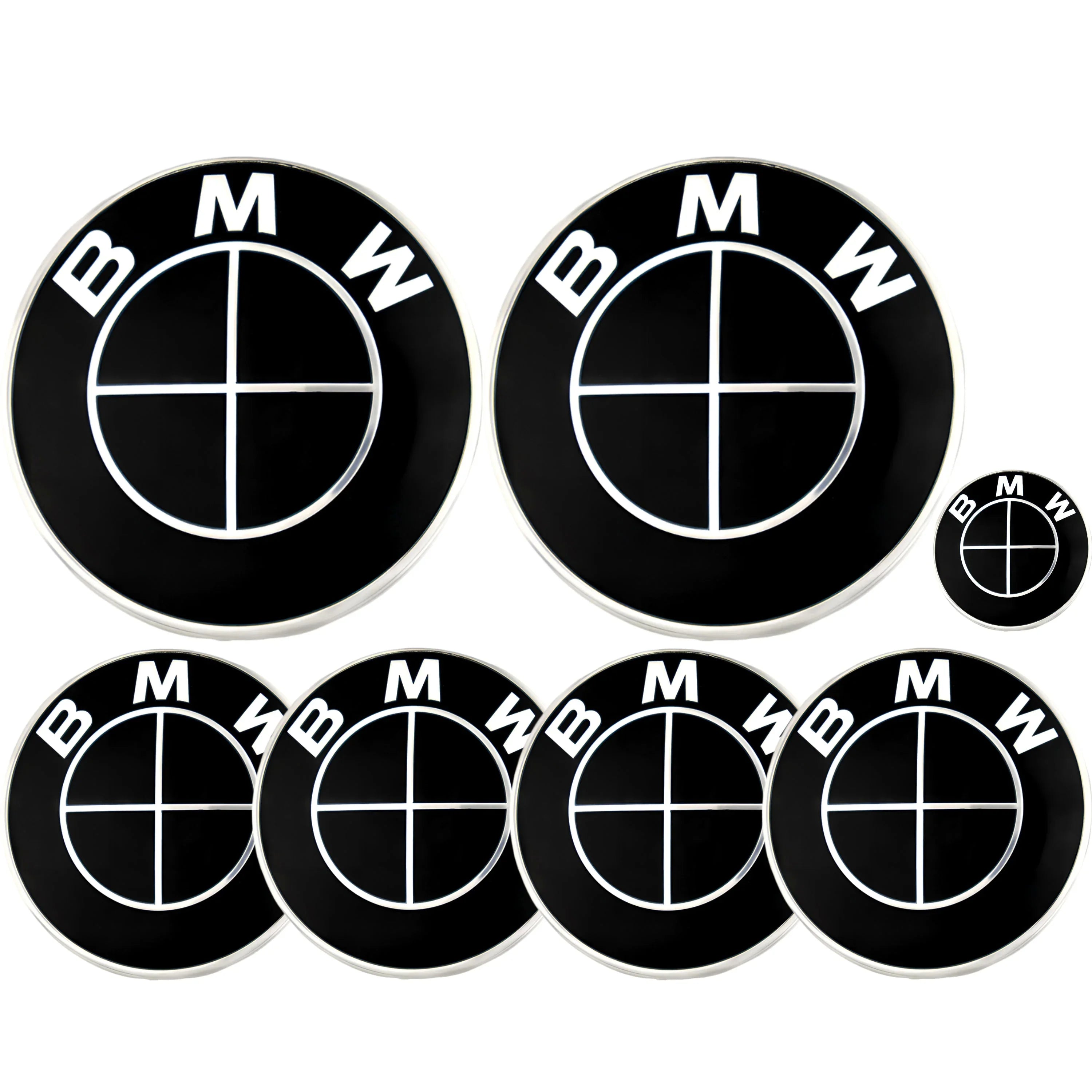 BMW Badge | Full Black