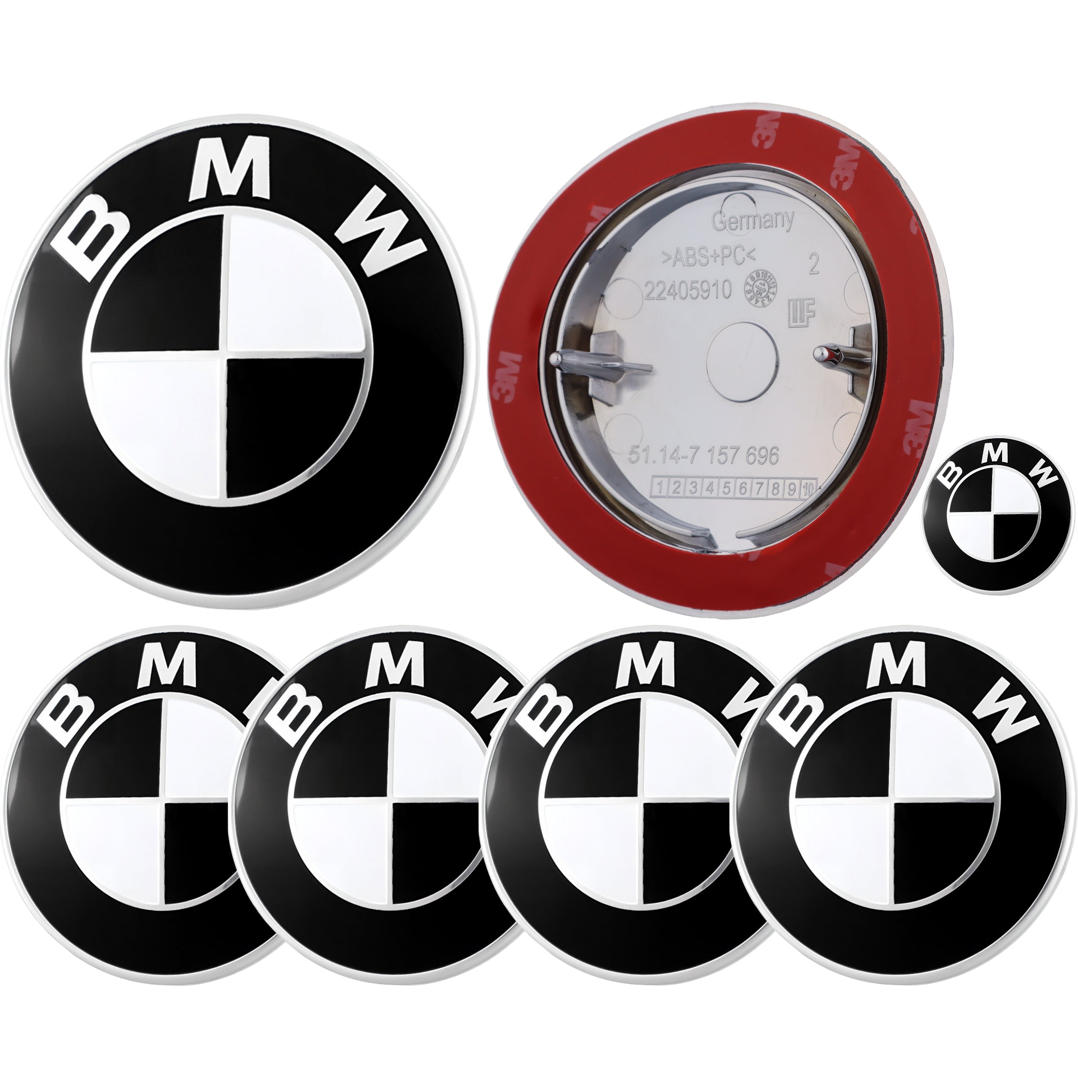 BMW Badge | Black & White