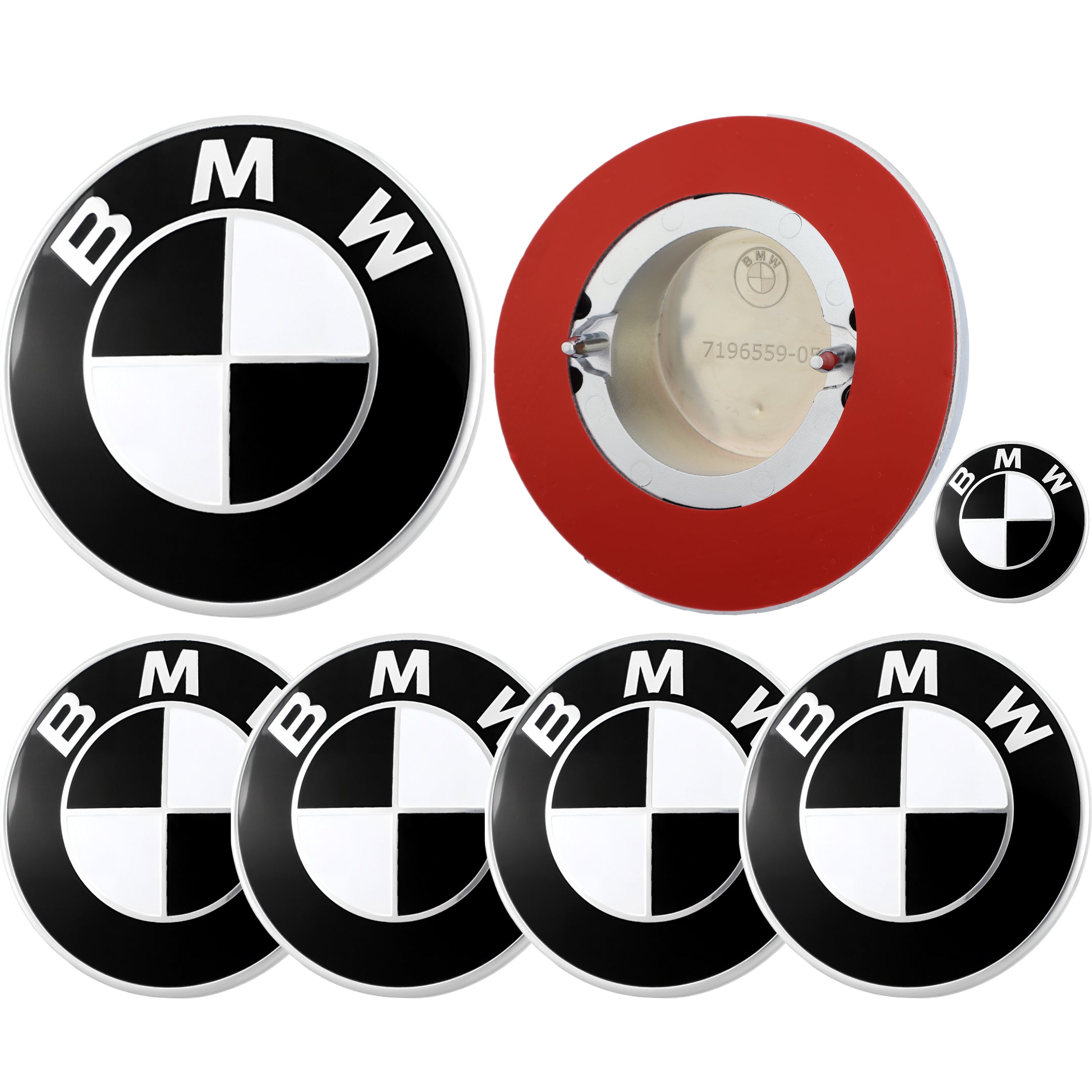 BMW Badge | Black & White
