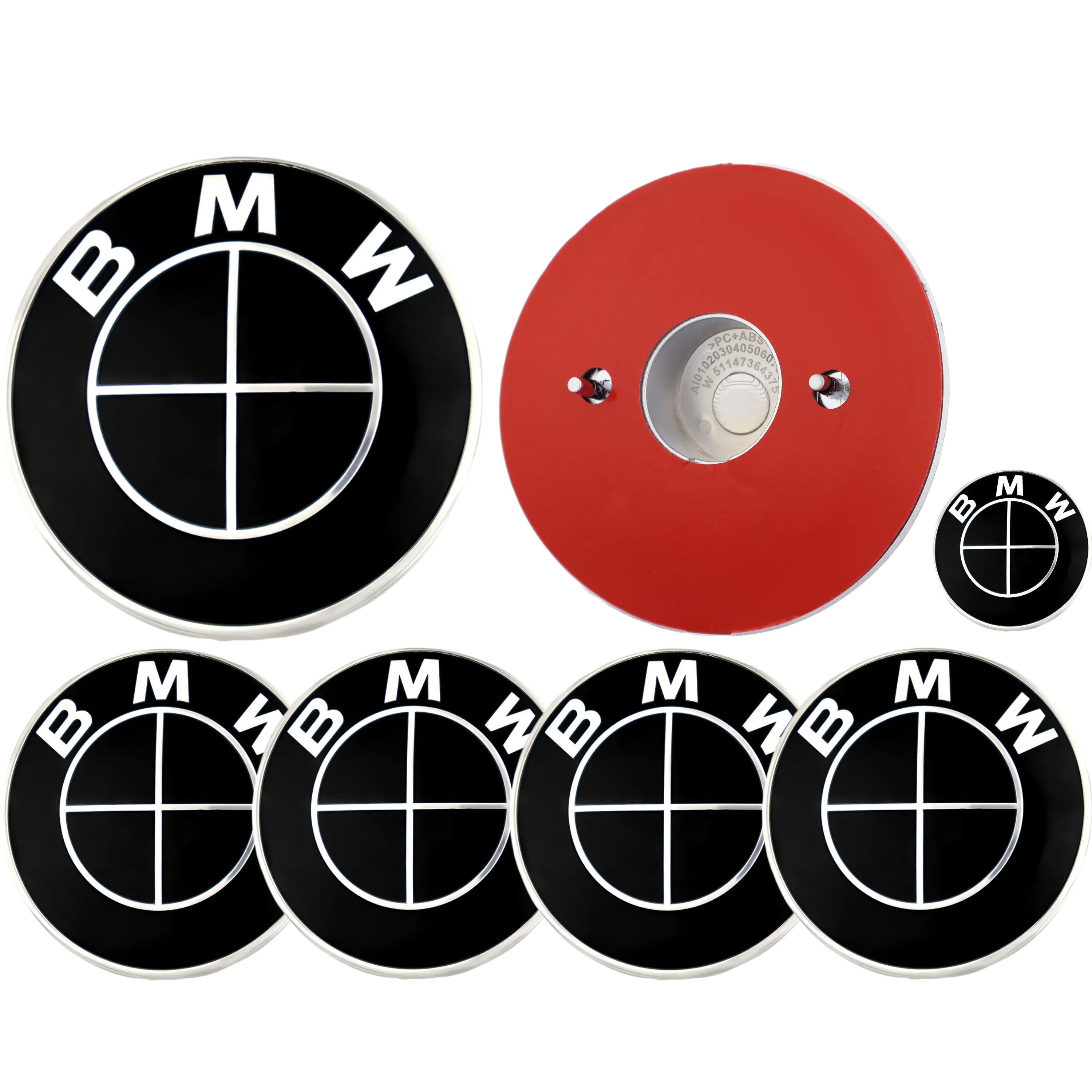 BMW Badge | Full Black