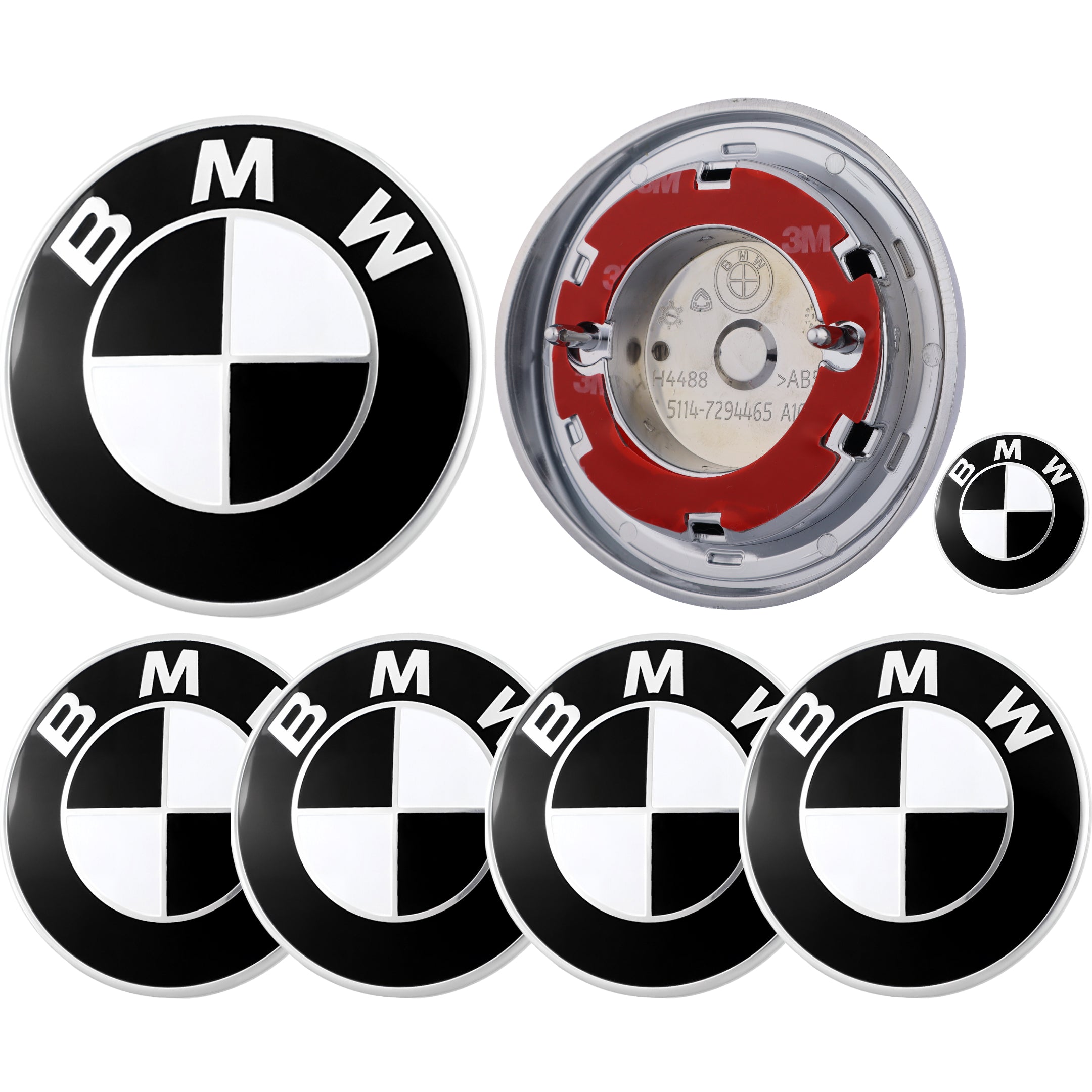BMW Badge | Black & White