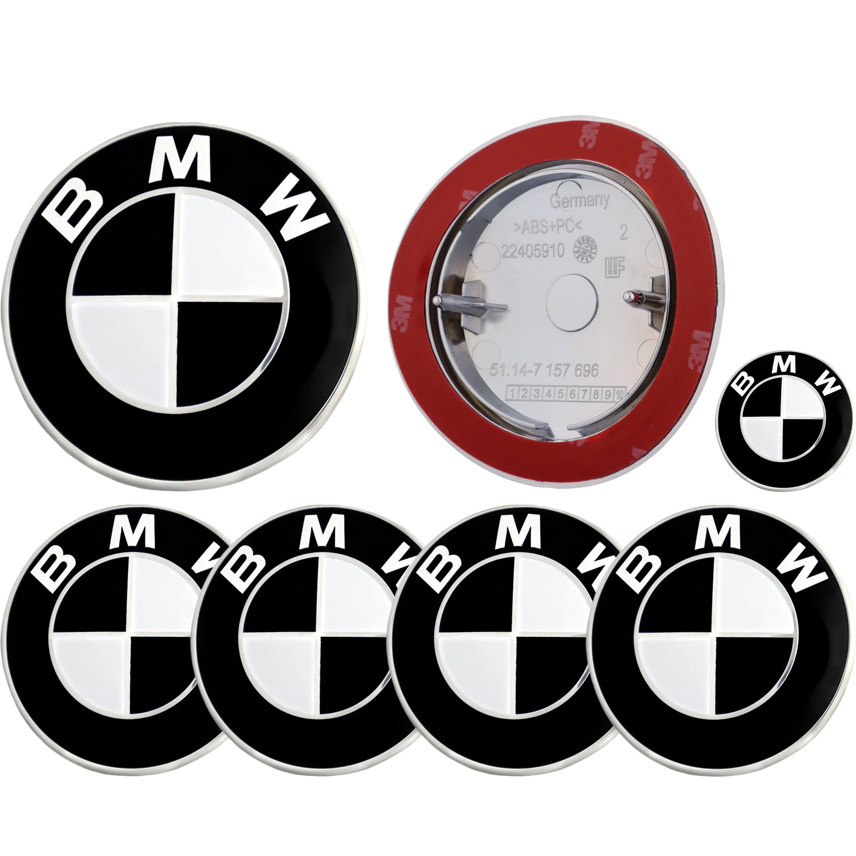 BMW Badge | Black & White