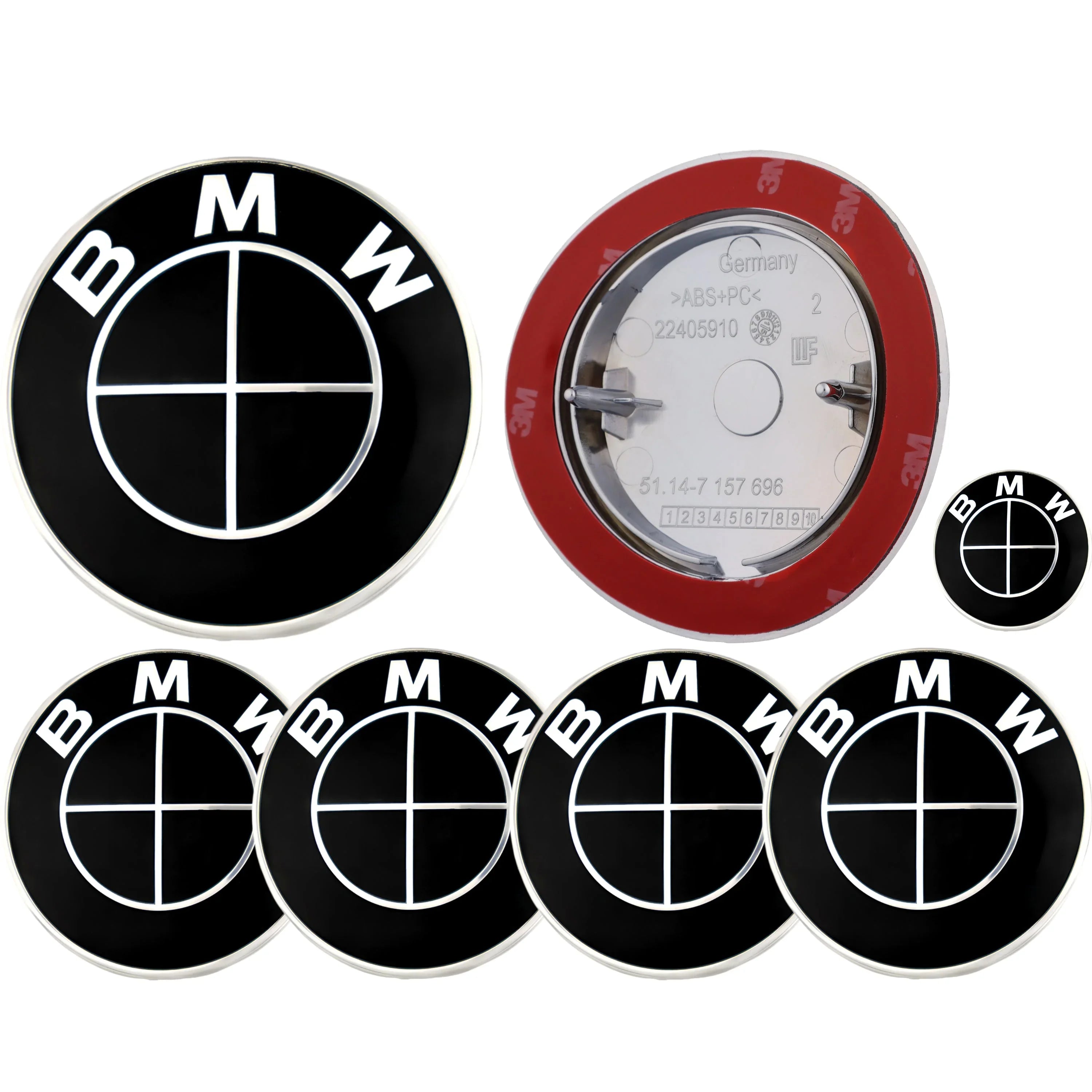 BMW Badge | Full Black