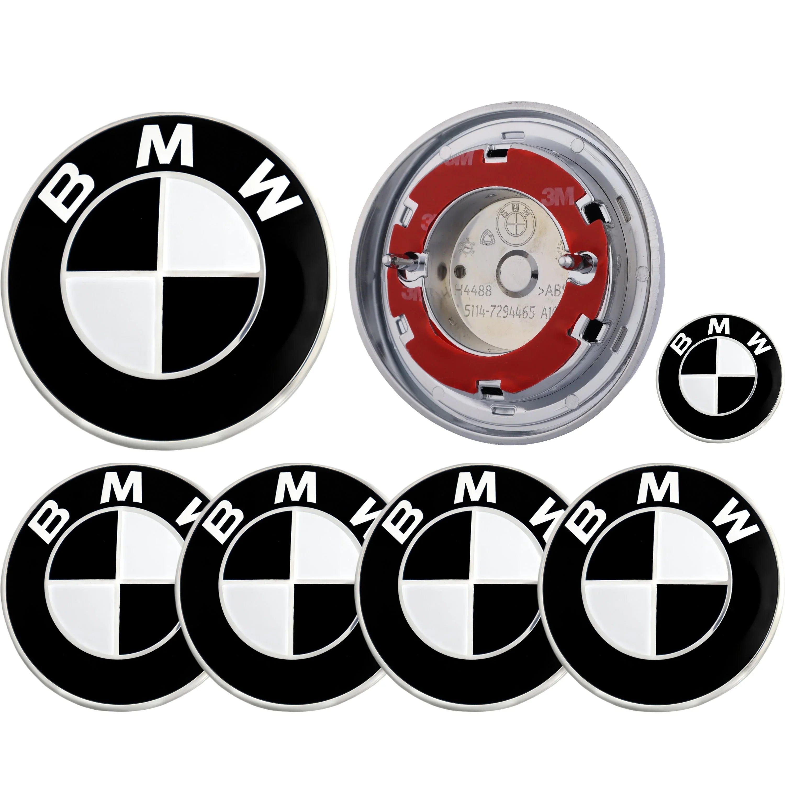 BMW Badge | Black & White