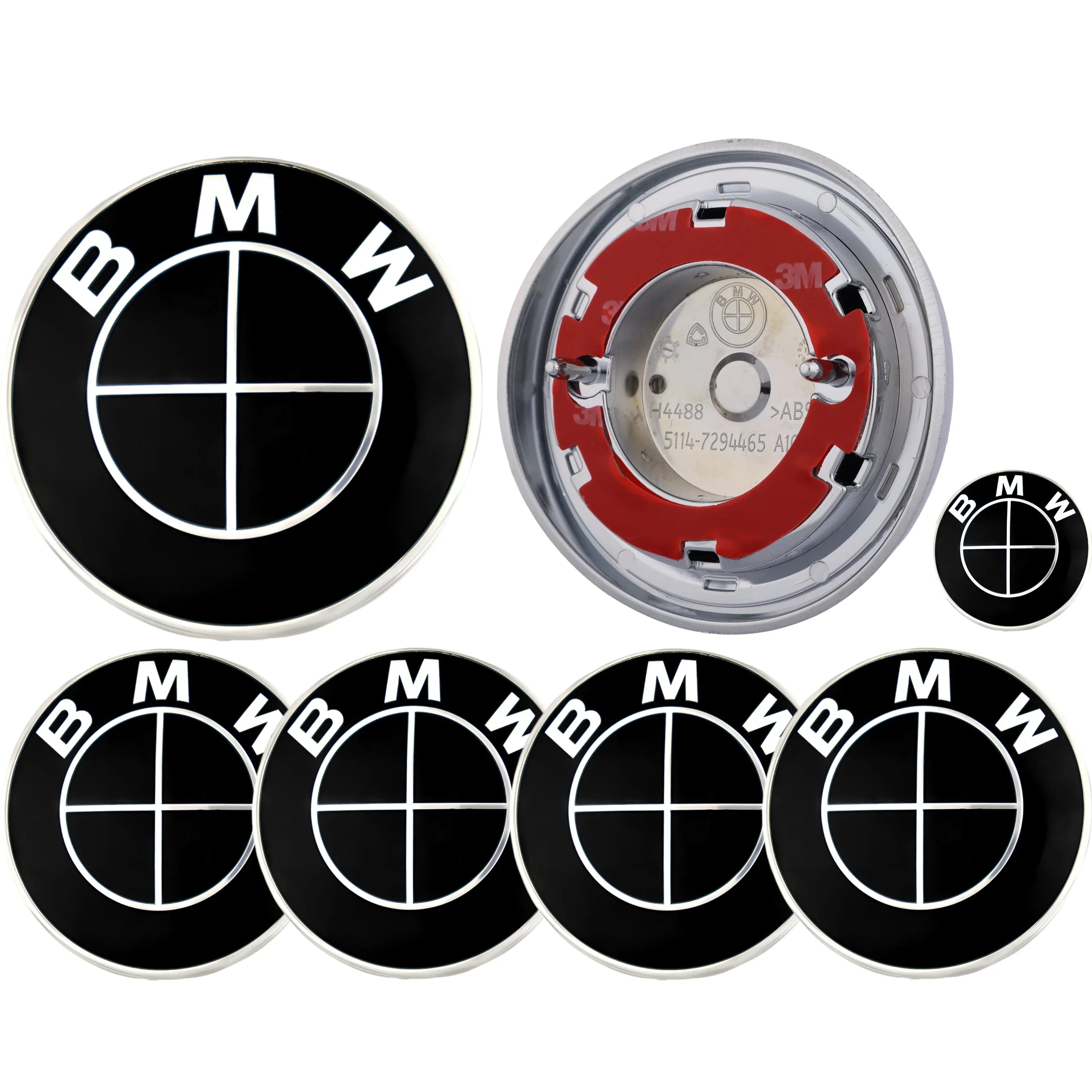 BMW Badge | Full Black