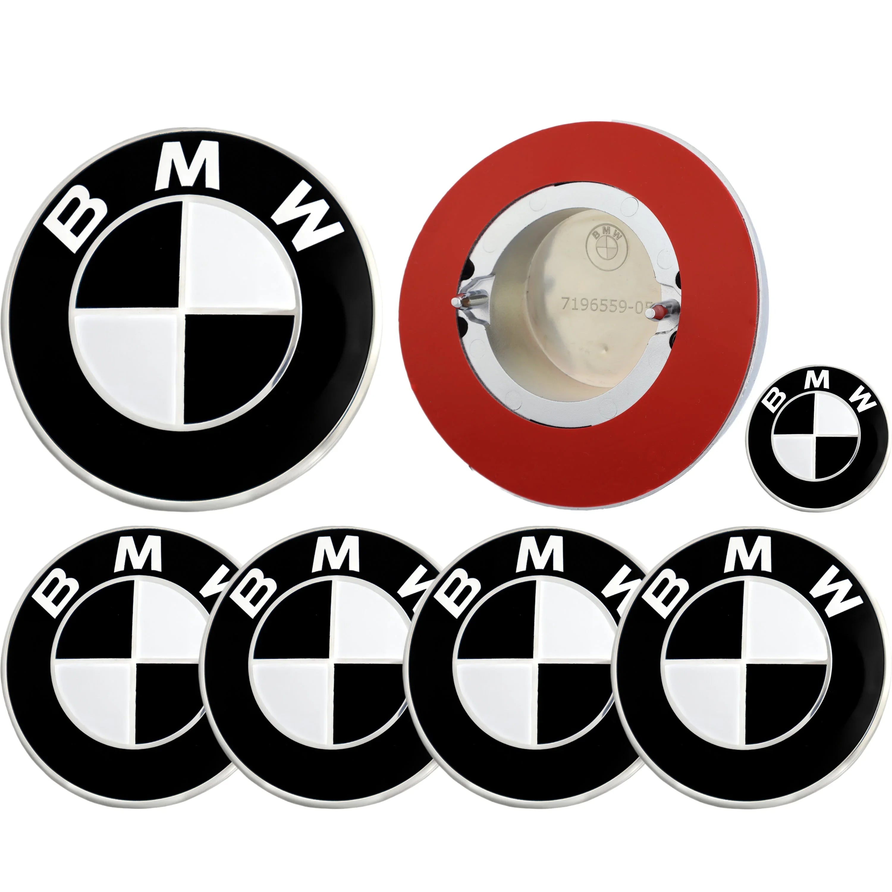 BMW Badge | Black & White