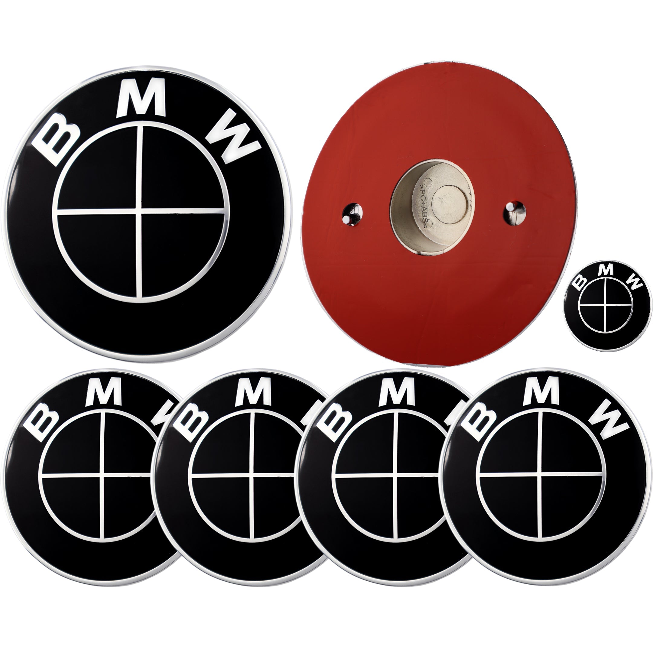 BMW Badge | Full Black