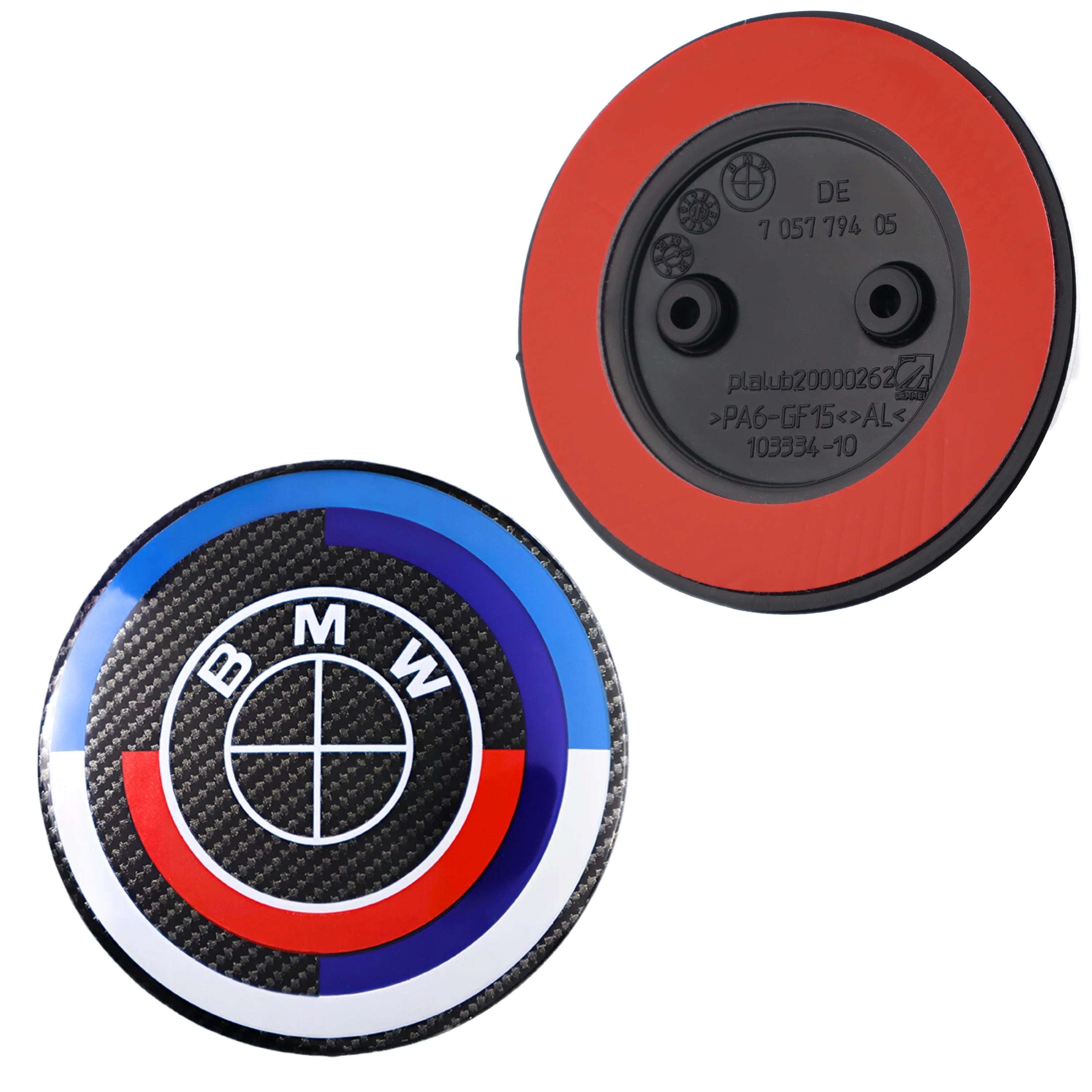 BMW 50th Anniversary Badge | Black Carbon