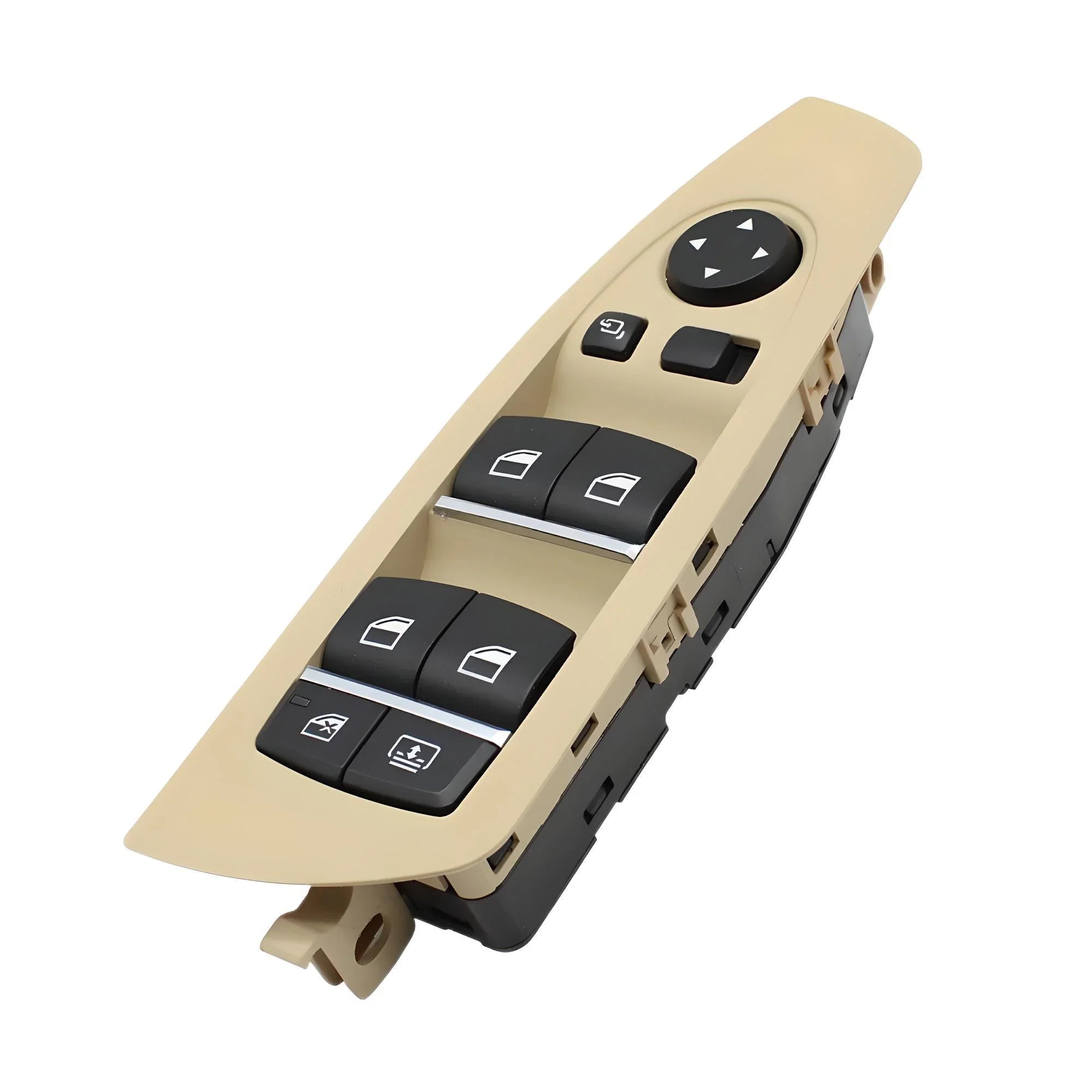 Power Window Switch Panel – Beige – Compatible with BMW E90 E91 – Driver Side