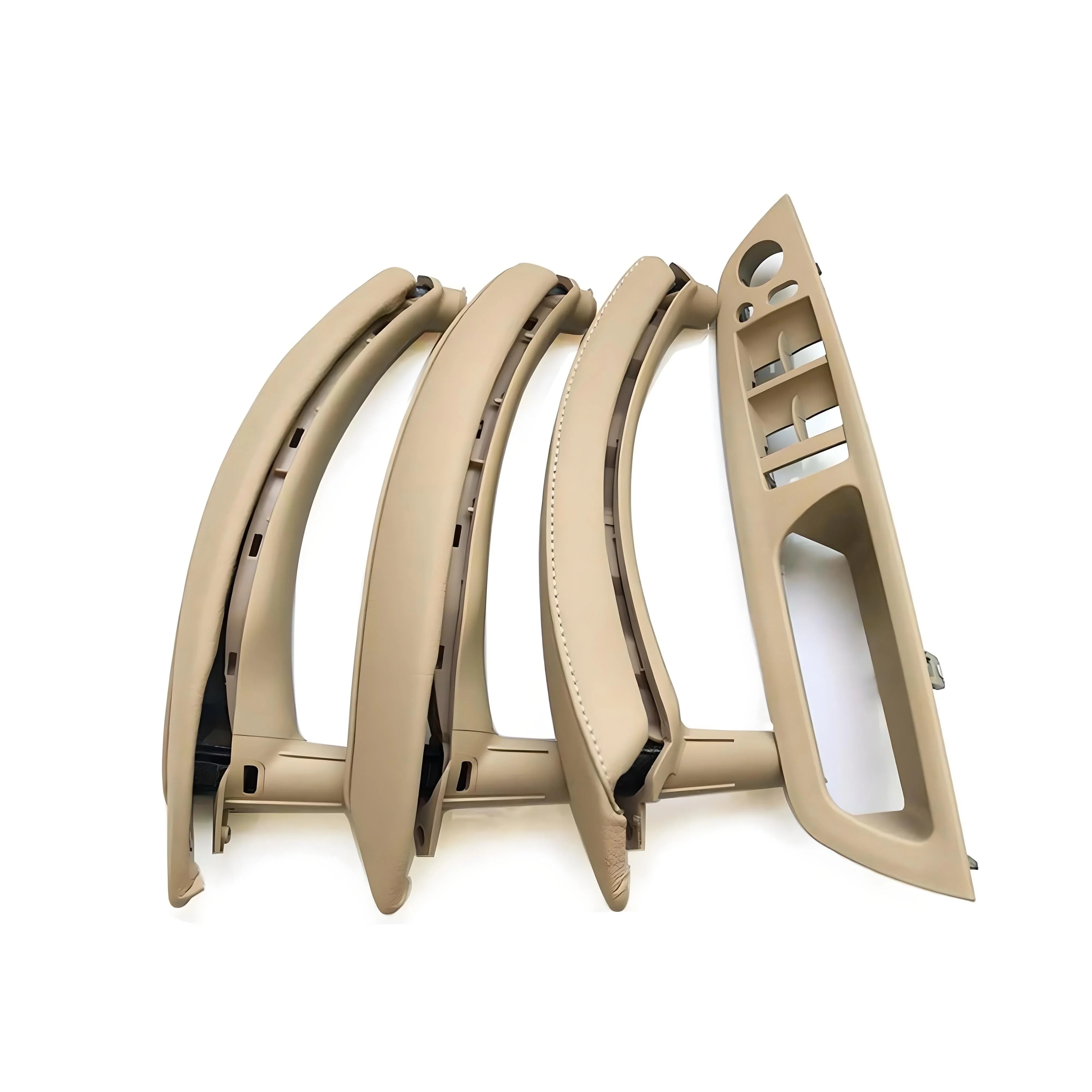 BMW E60 Door Handle Covers – Beige – Front Exterior