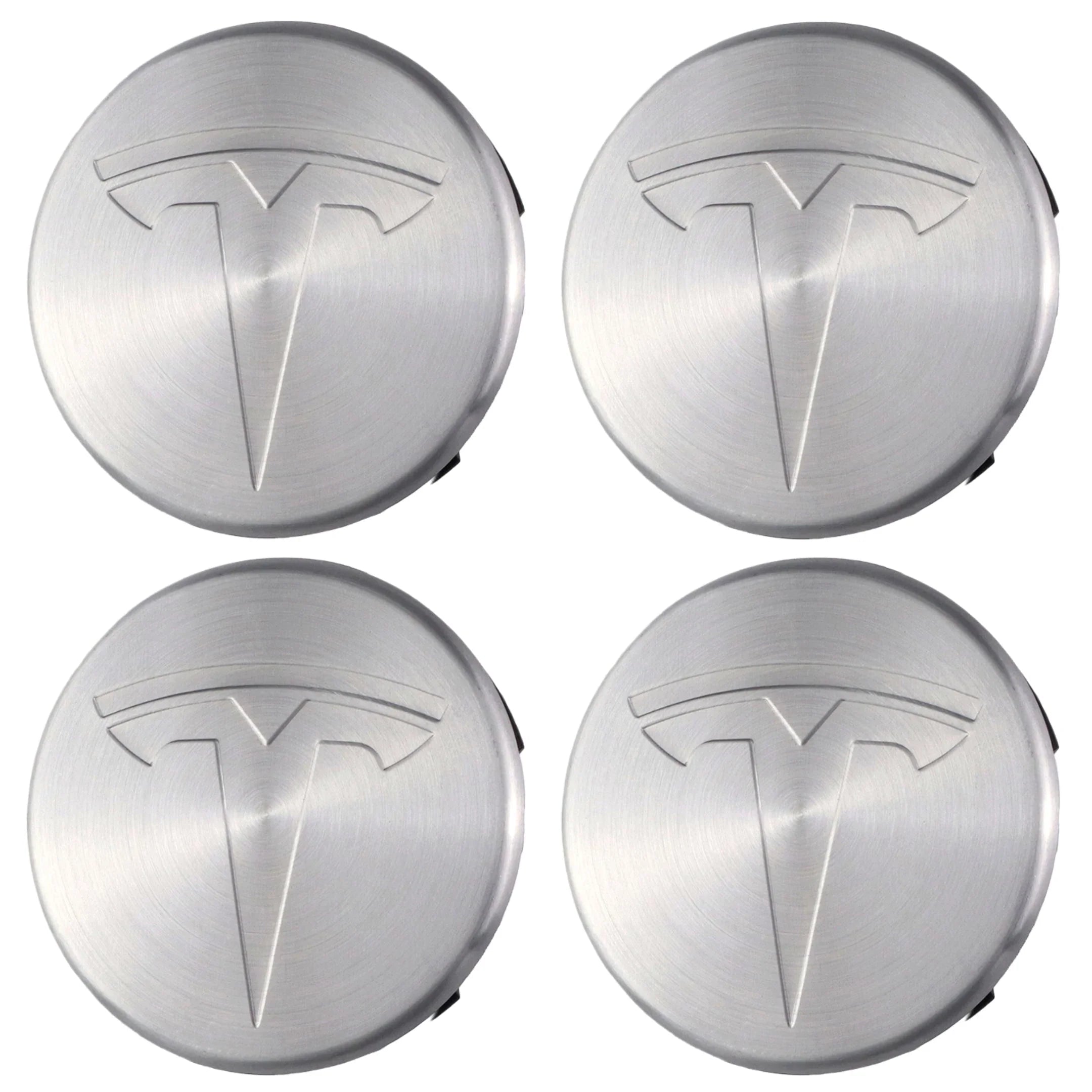 Tesla Hub Caps | Chrome