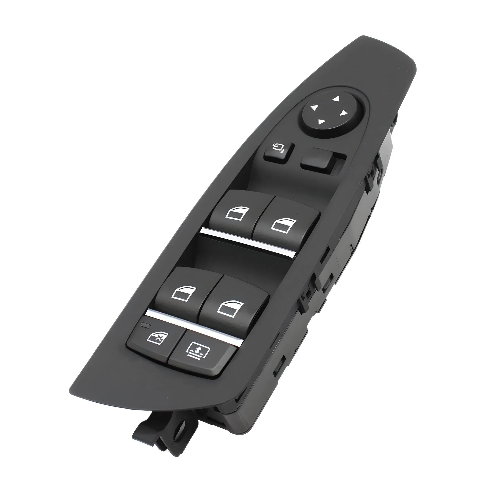 Window Control Switch Panel – Black – Compatible with BMW E46 – Front