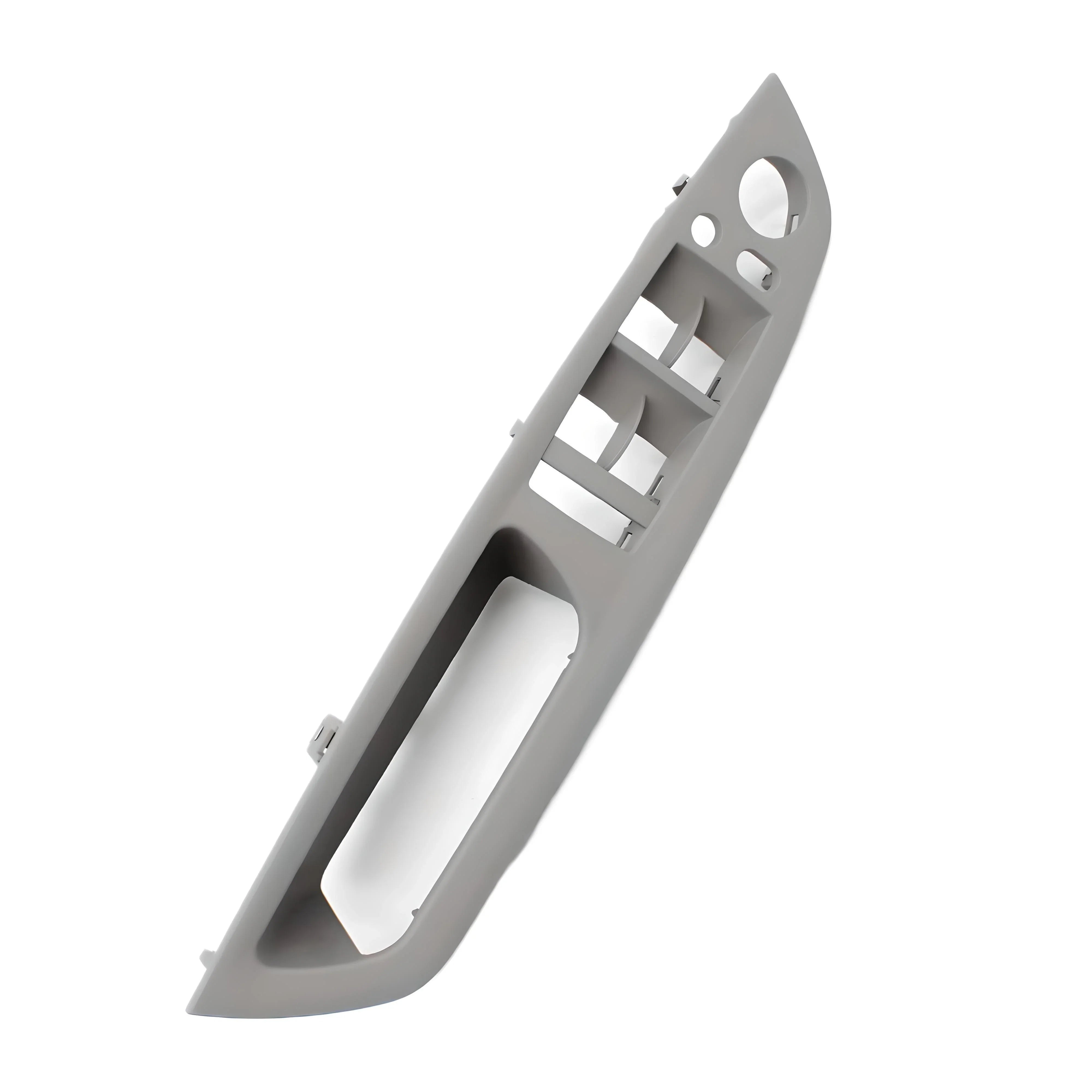 Window Switch Panel Trim – Grey – Compatible with BMW E90 – Front