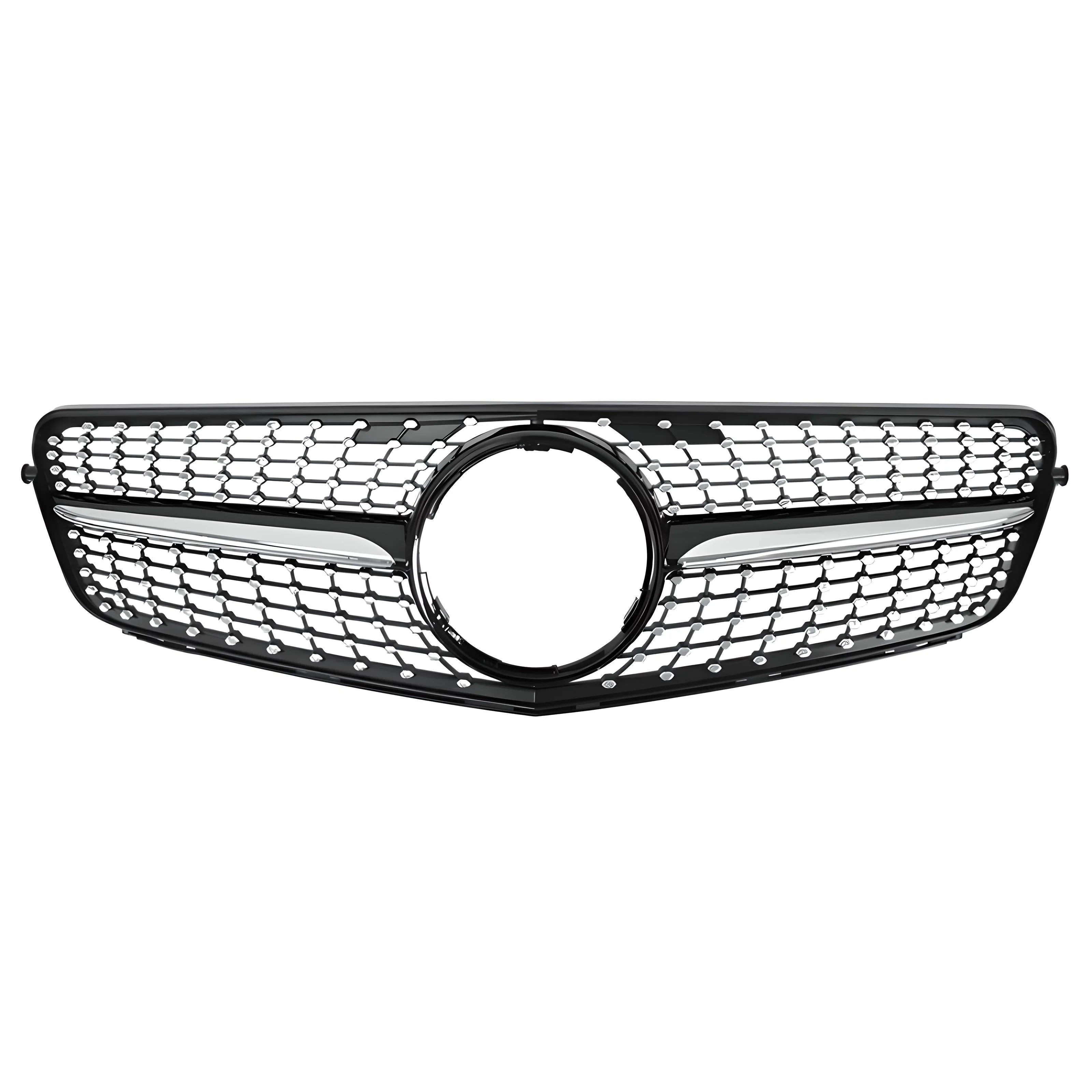 Mercedes Front Grille | C Class (2007 - 2014) Diamond - Aftermarket - The Zenara Shop