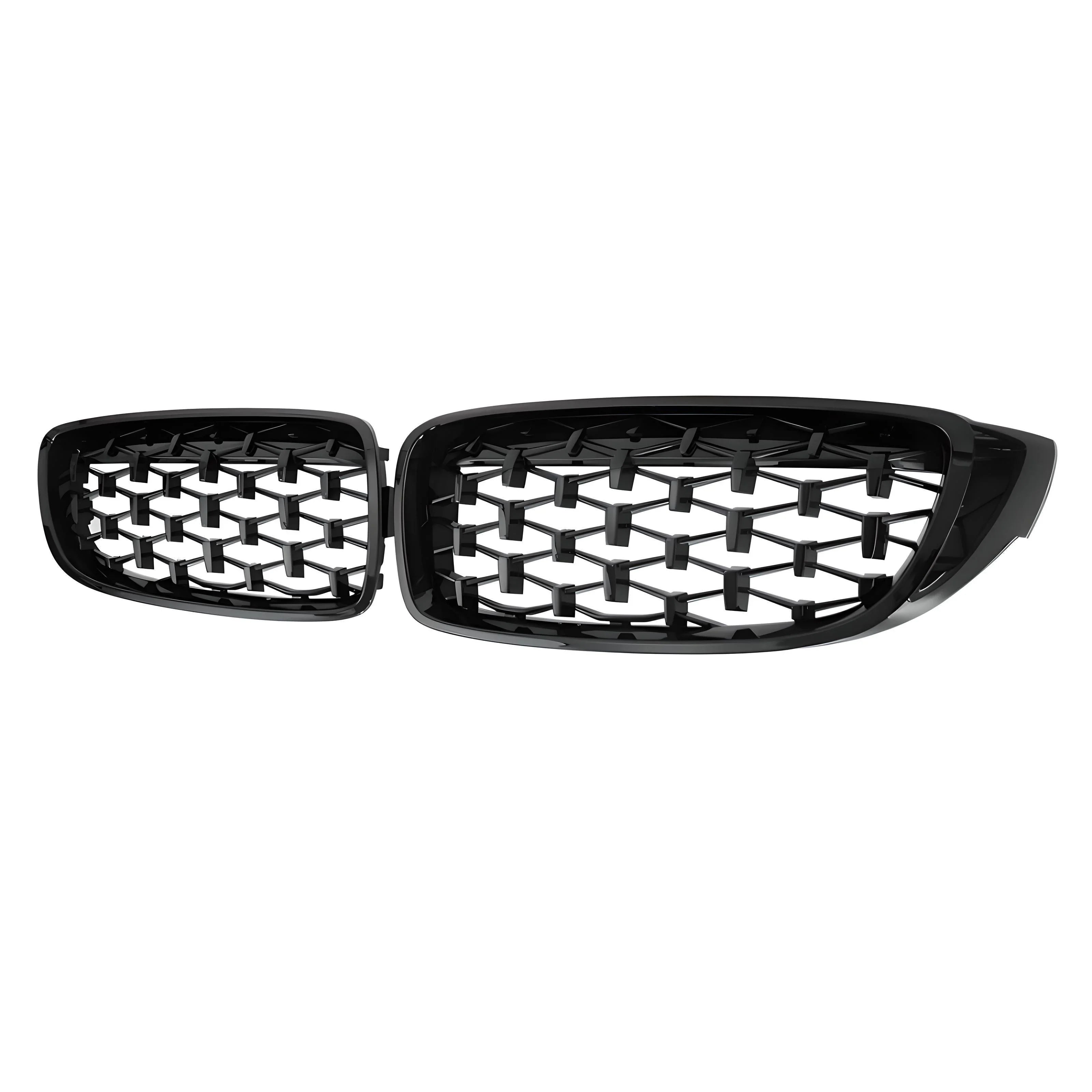 Kidney Grille Gloss Black – Front – Compatible with BMW E70 X5 2007-2013