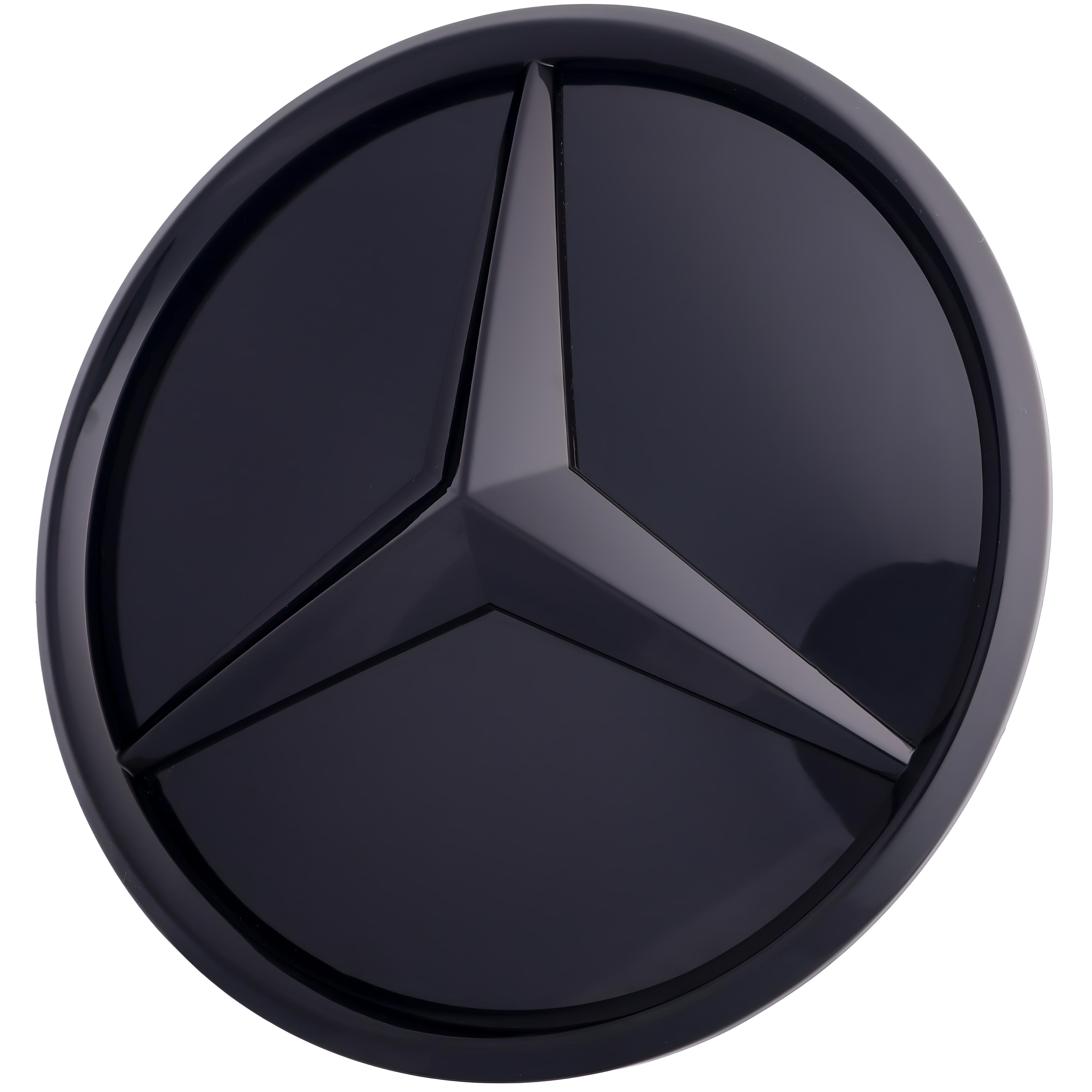 Mercedes Grille Emblem | Gloss Black - Elevated Style