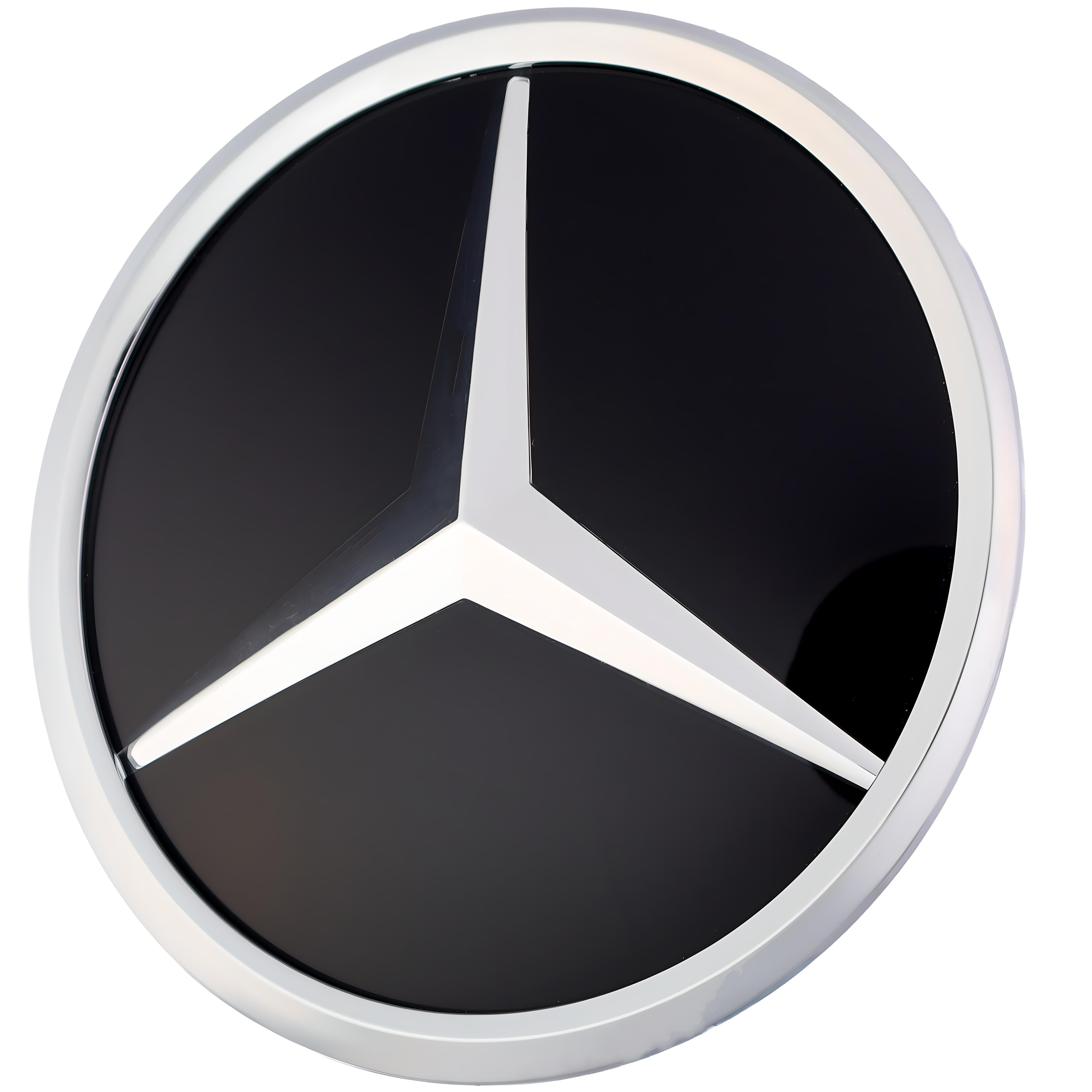 Mercedes Grille Emblem | Chrome - Mirror Style
