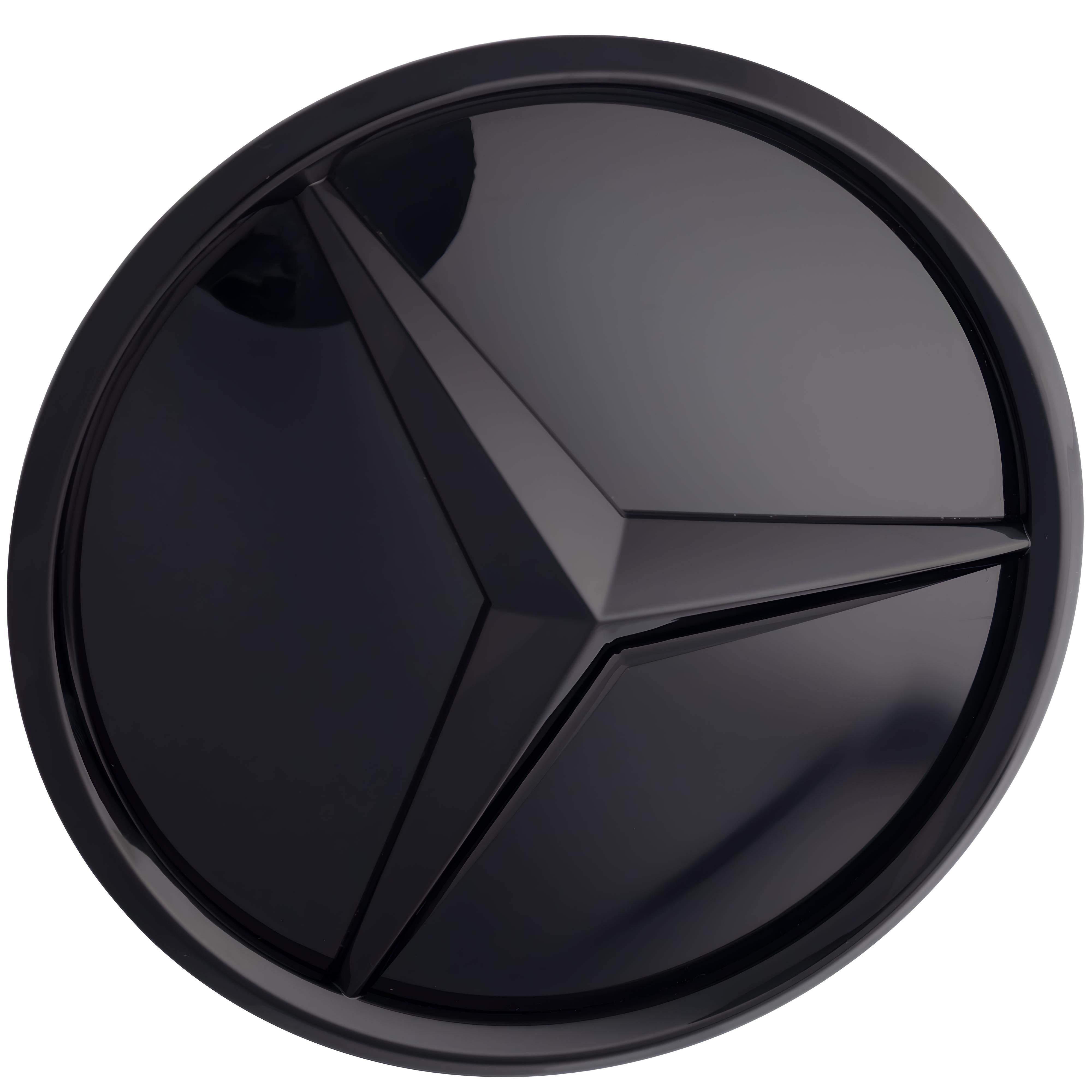 Mercedes Grille Emblem | Gloss Black - Elevated Style
