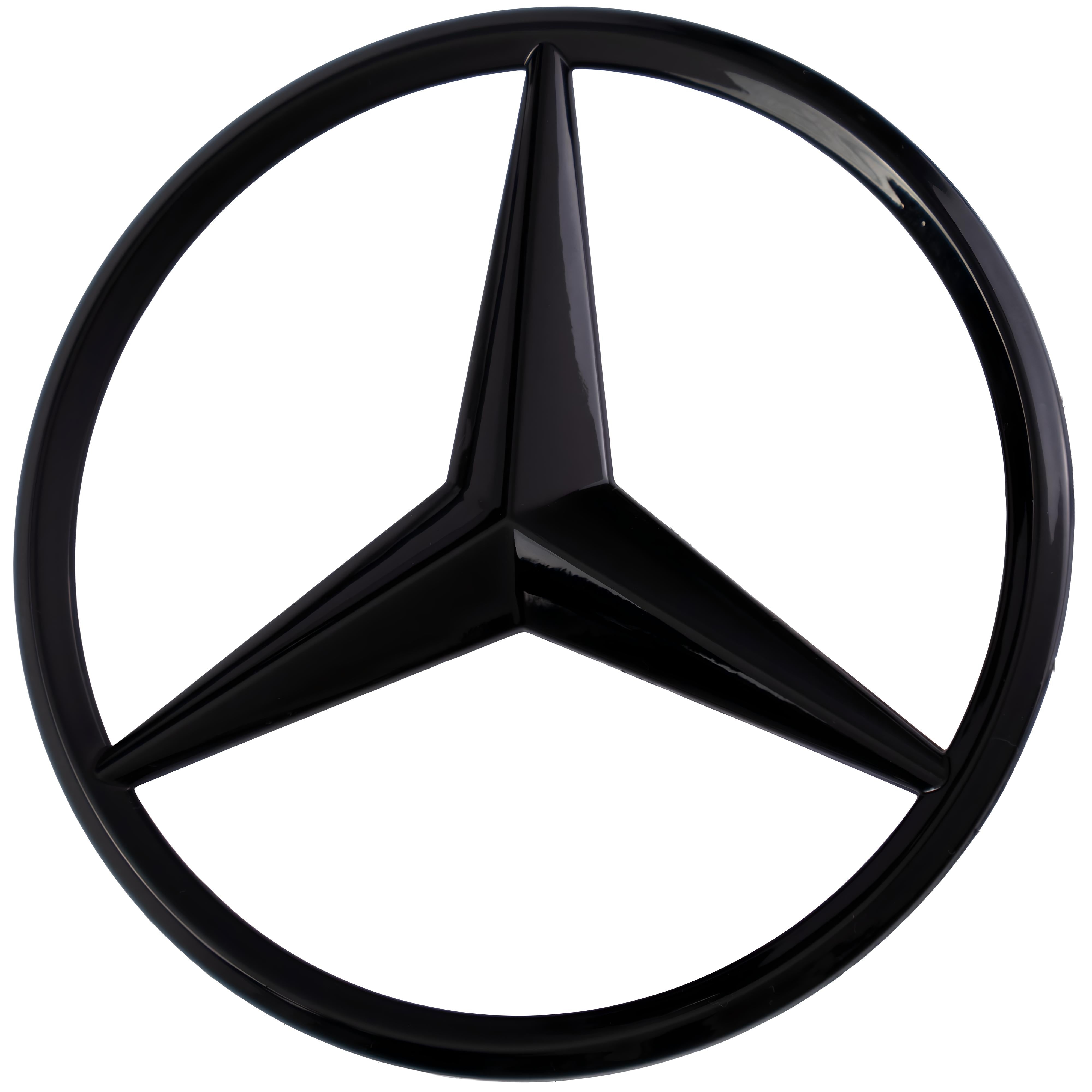 Mercedes Trunk Emblem | Gloss Black