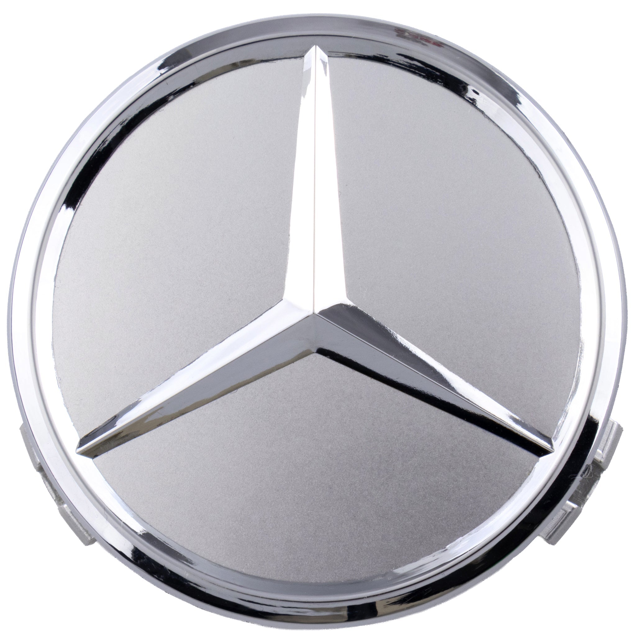 Mercedes Hub Caps | Silver Chrome