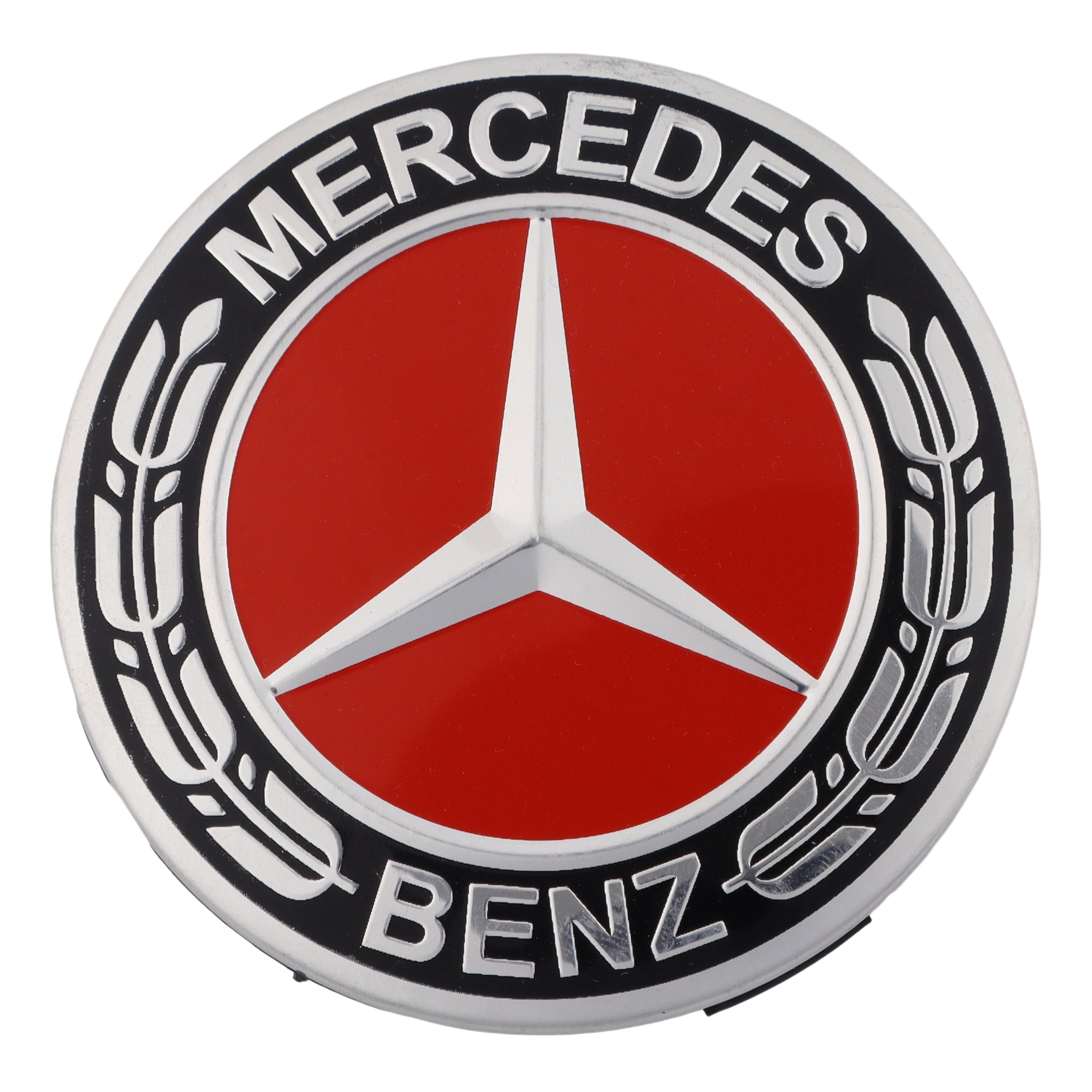 Mercedes Hub Caps | Phantom Red