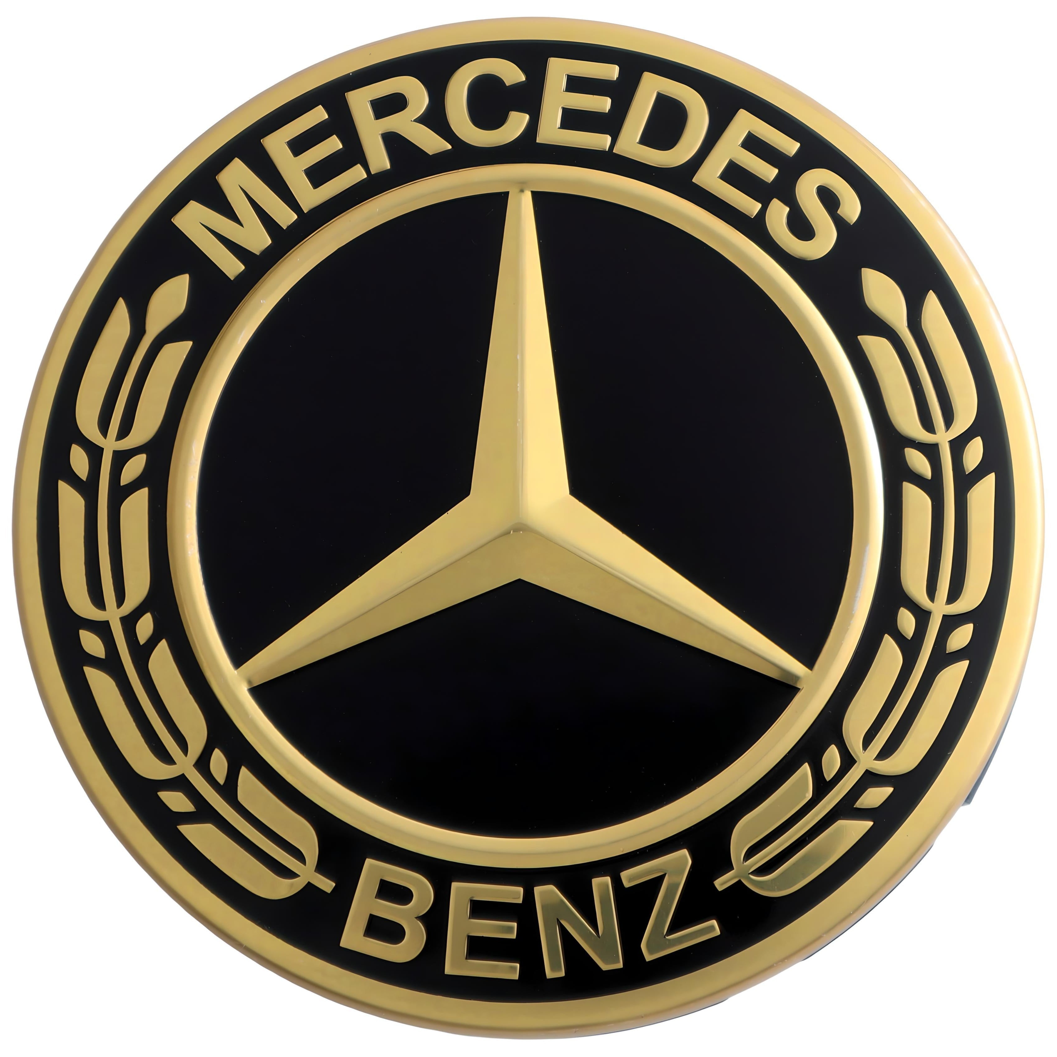 Mercedes Hub Caps | Shadow Gold