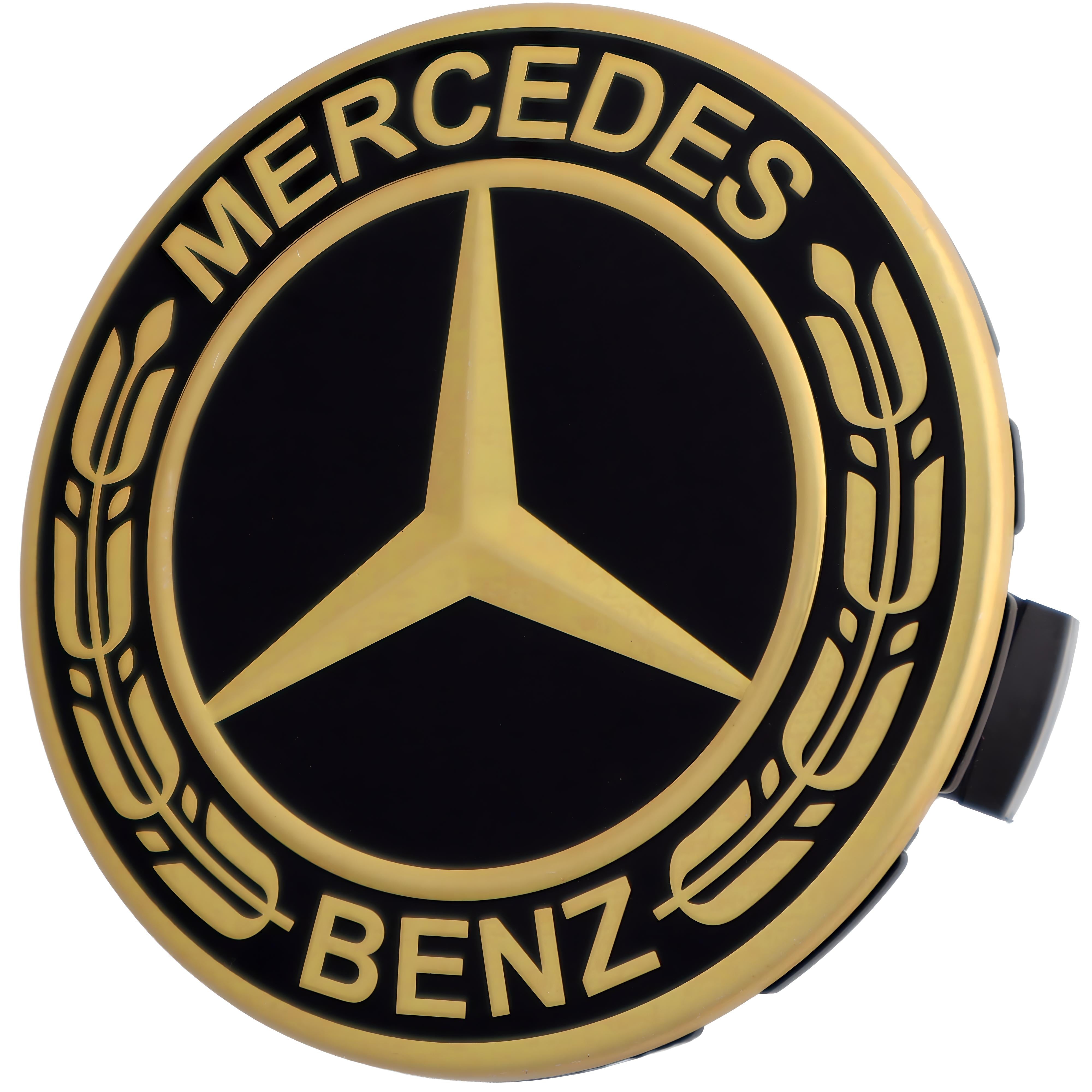 Mercedes Hub Caps | Shadow Gold