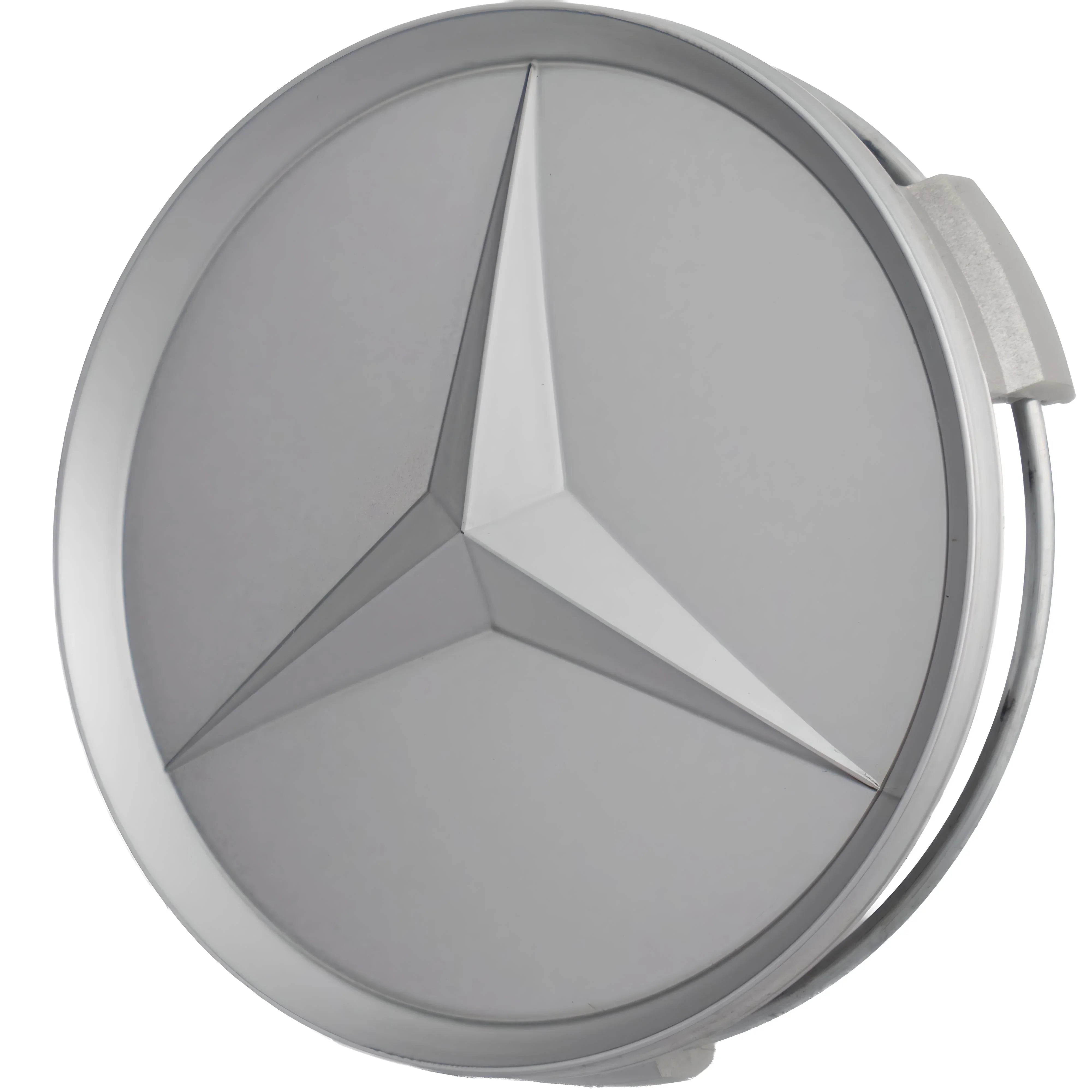 Mercedes Hub Caps | Matte Silver - Aftermarket - The Zenara Shop