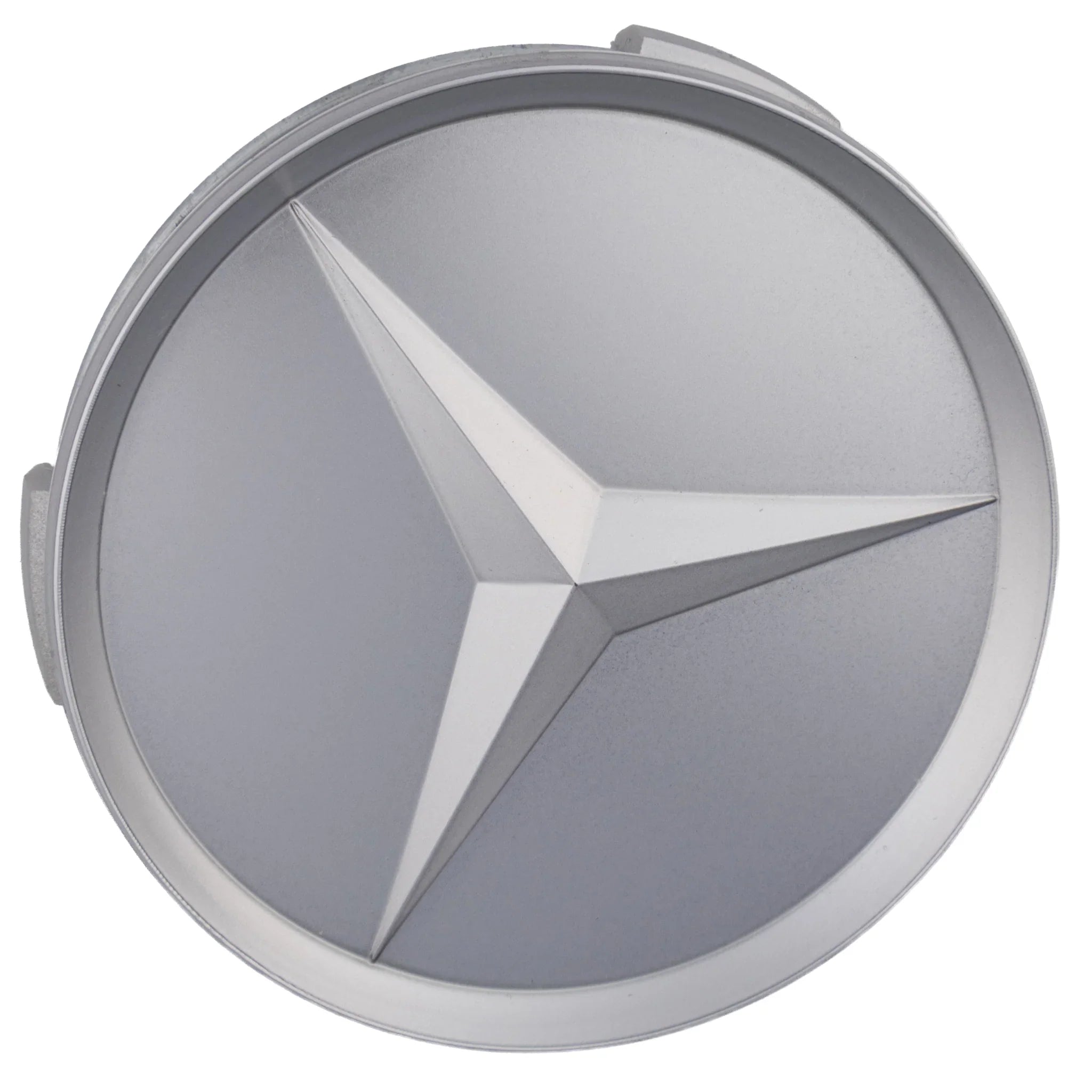 Mercedes Hub Caps | Matte Silver - Aftermarket - The Zenara Shop