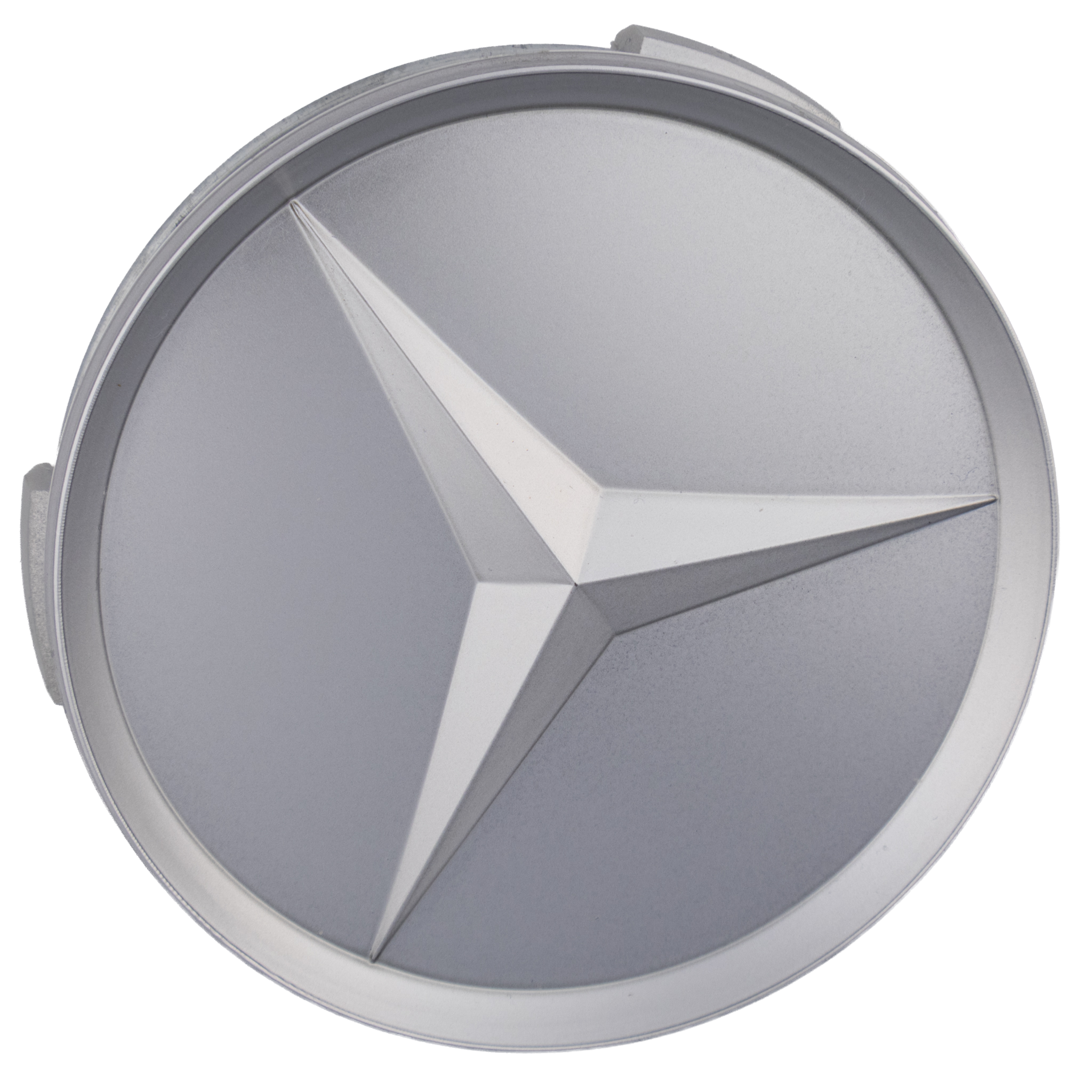 Mercedes Hub Caps | Matte Silver