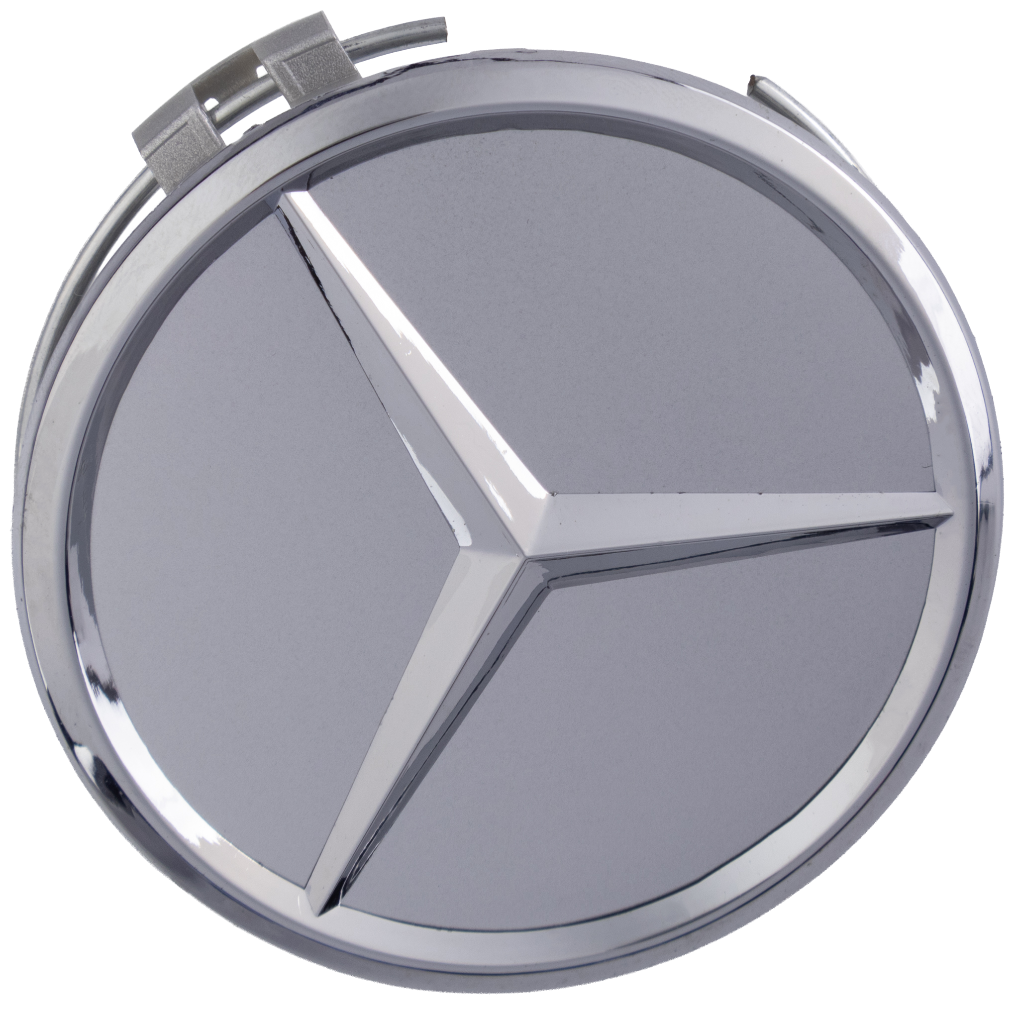 Mercedes Hub Caps | Silver Chrome